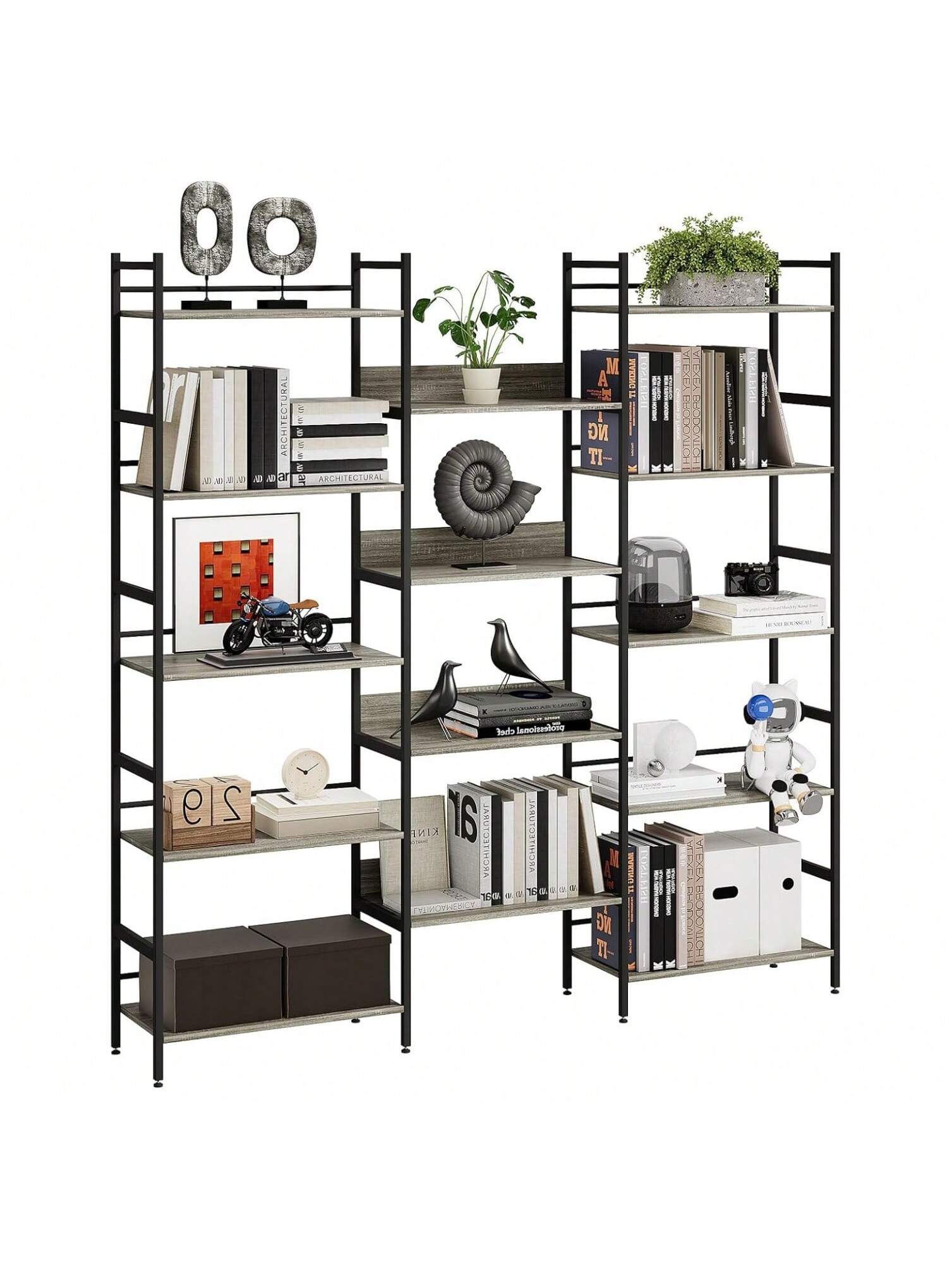 WhizMax BY02-PHO-16DVHB5A bookcases - View #7