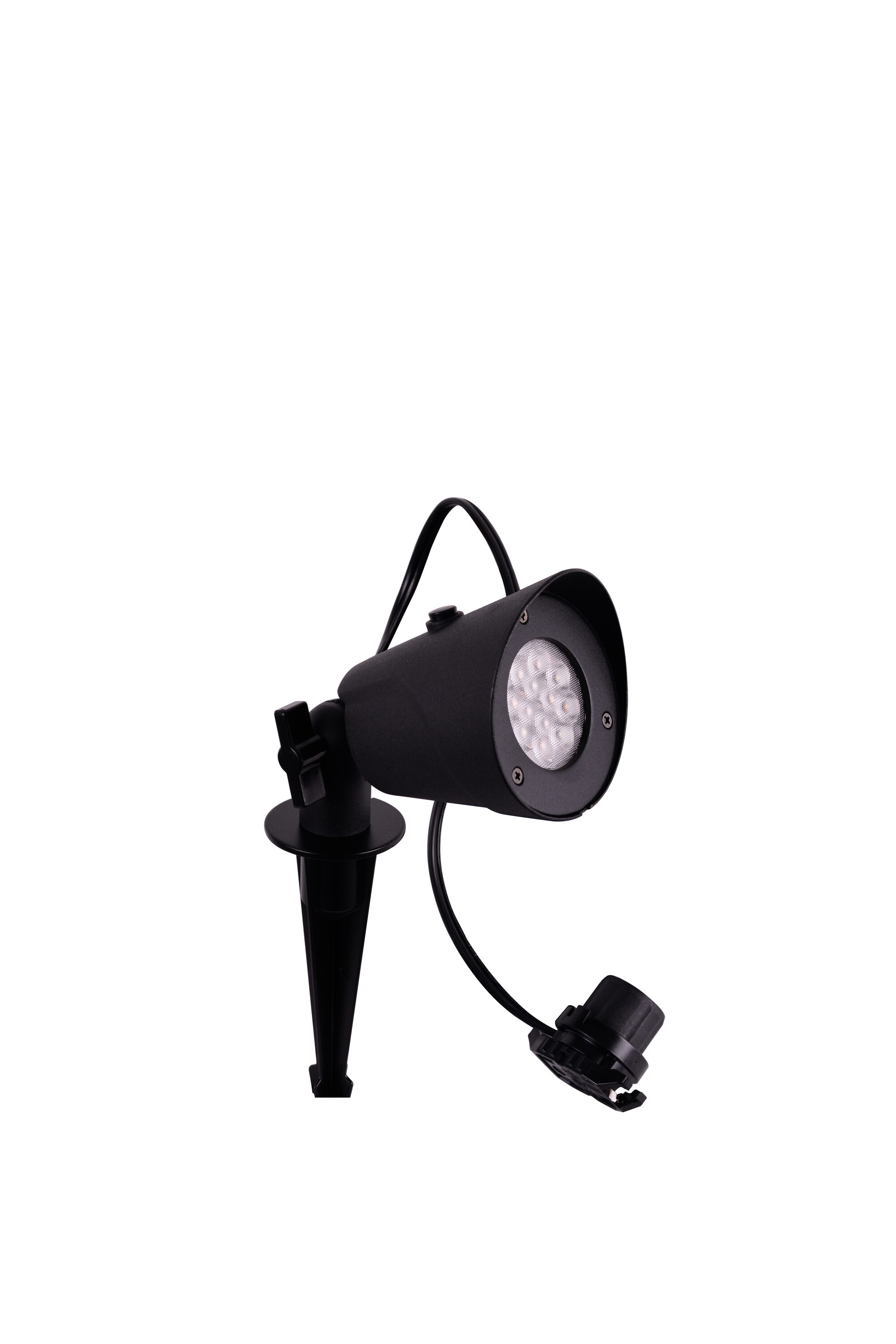 Harbor Breeze ZDL1232-L50K8027 500 -Lumens 7 -Watt Black Low voltage Tunable White Hardwired LED Spot light
