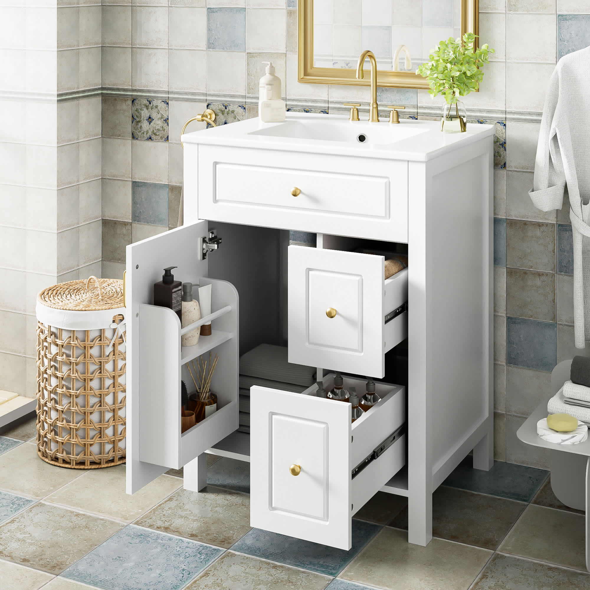 Vynxaria LESX1189-DJBV-XST036 Bath-Vanity-Combo - View #3