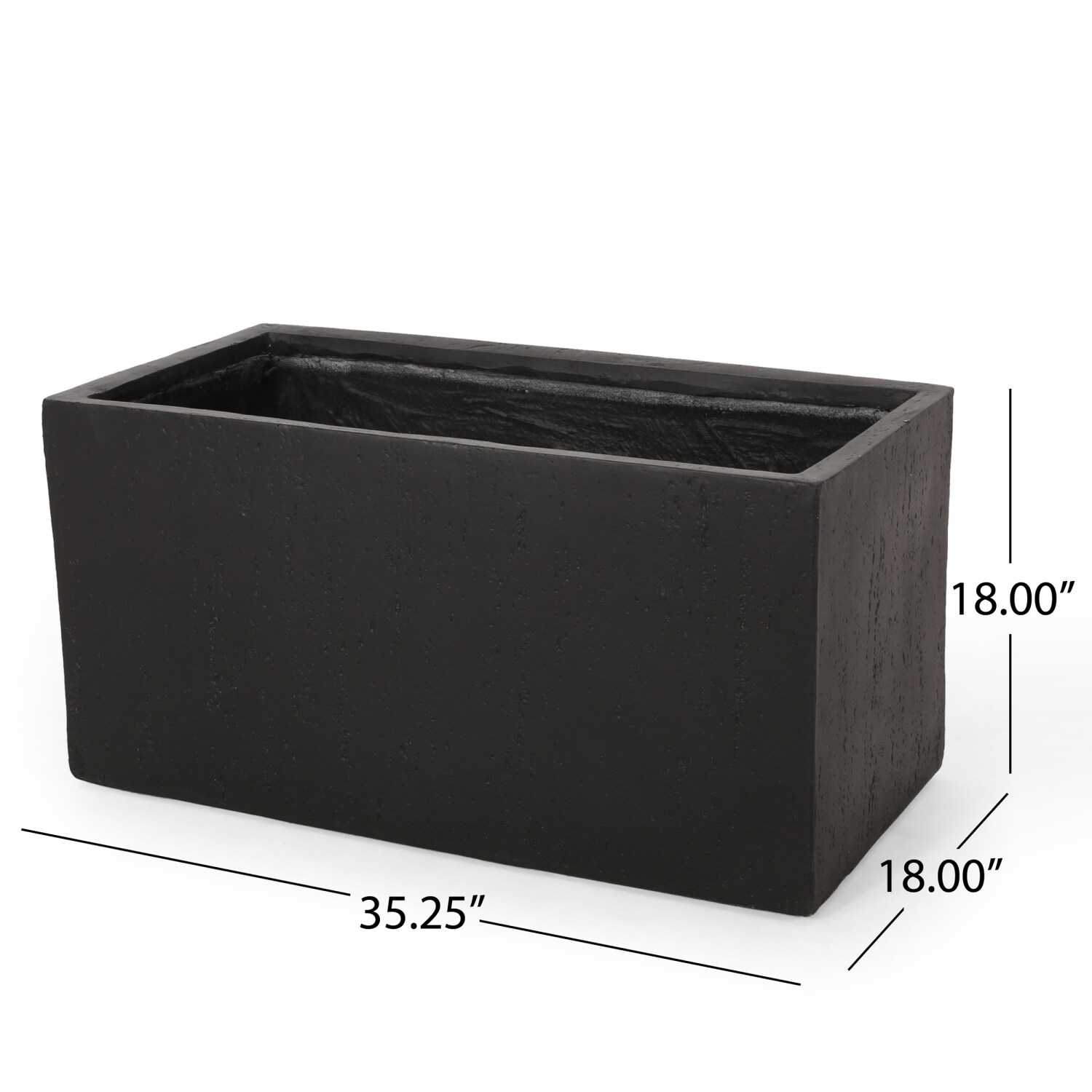 Streamdale Furniture 70626.00BLK Planter-Window-Box - View #3