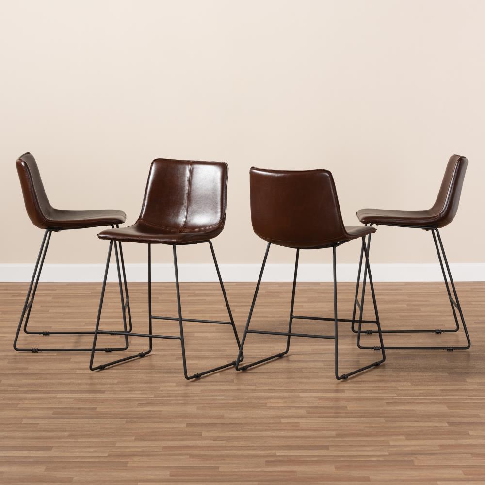 Baxton Studio 149-4PC-8966-LW stools - View #2