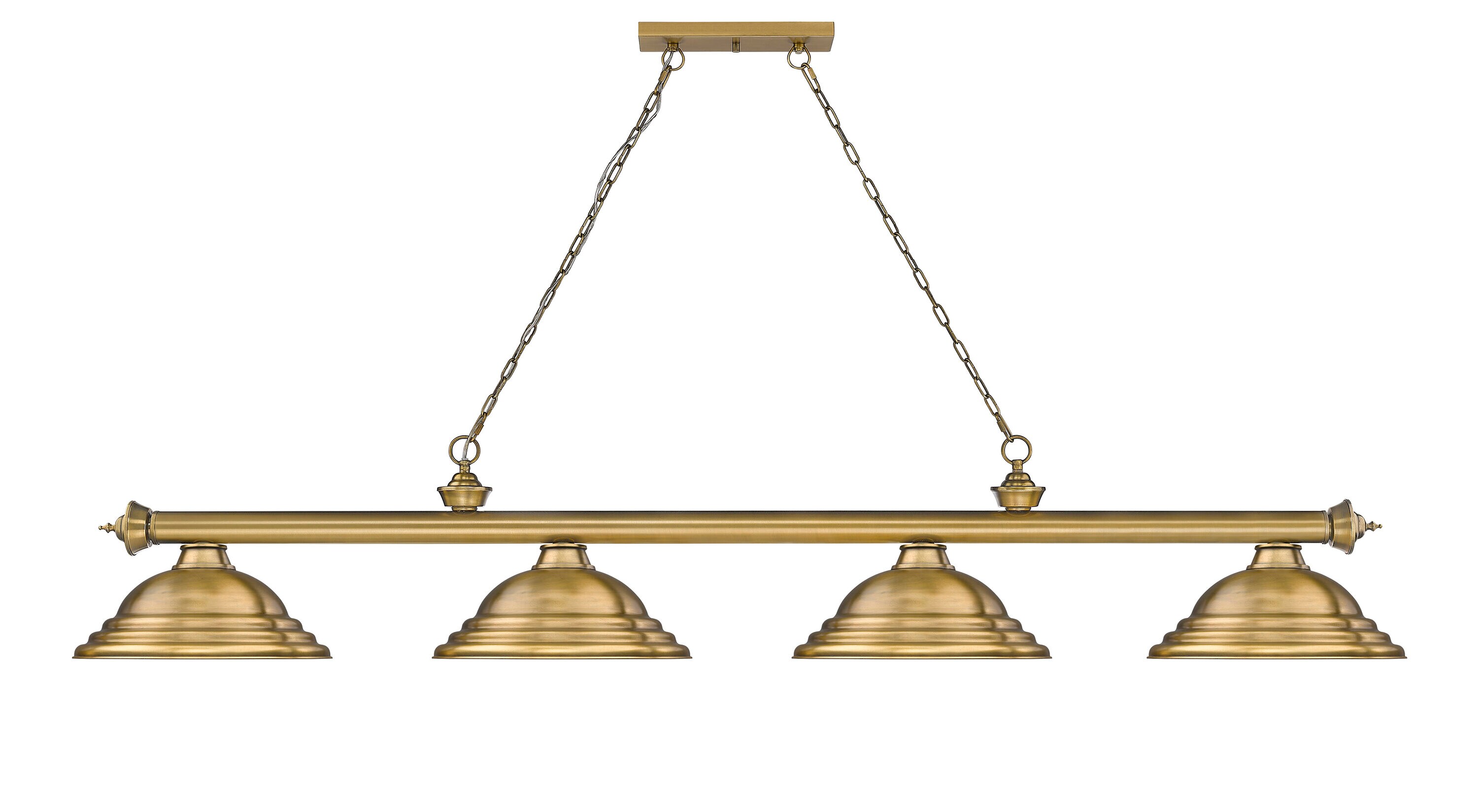 Z-Lite 2306-4RB-SRB Pool-Table-Lighting - View #2