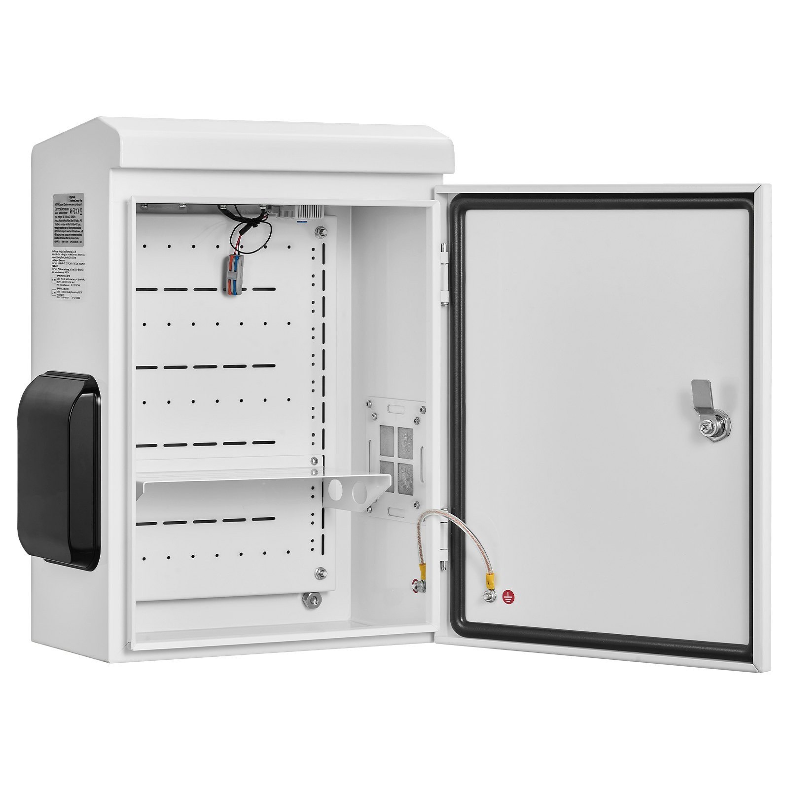 Mecale 20-in x 16-in x 8-in Cold Rolled Steel Electrical Enclosure