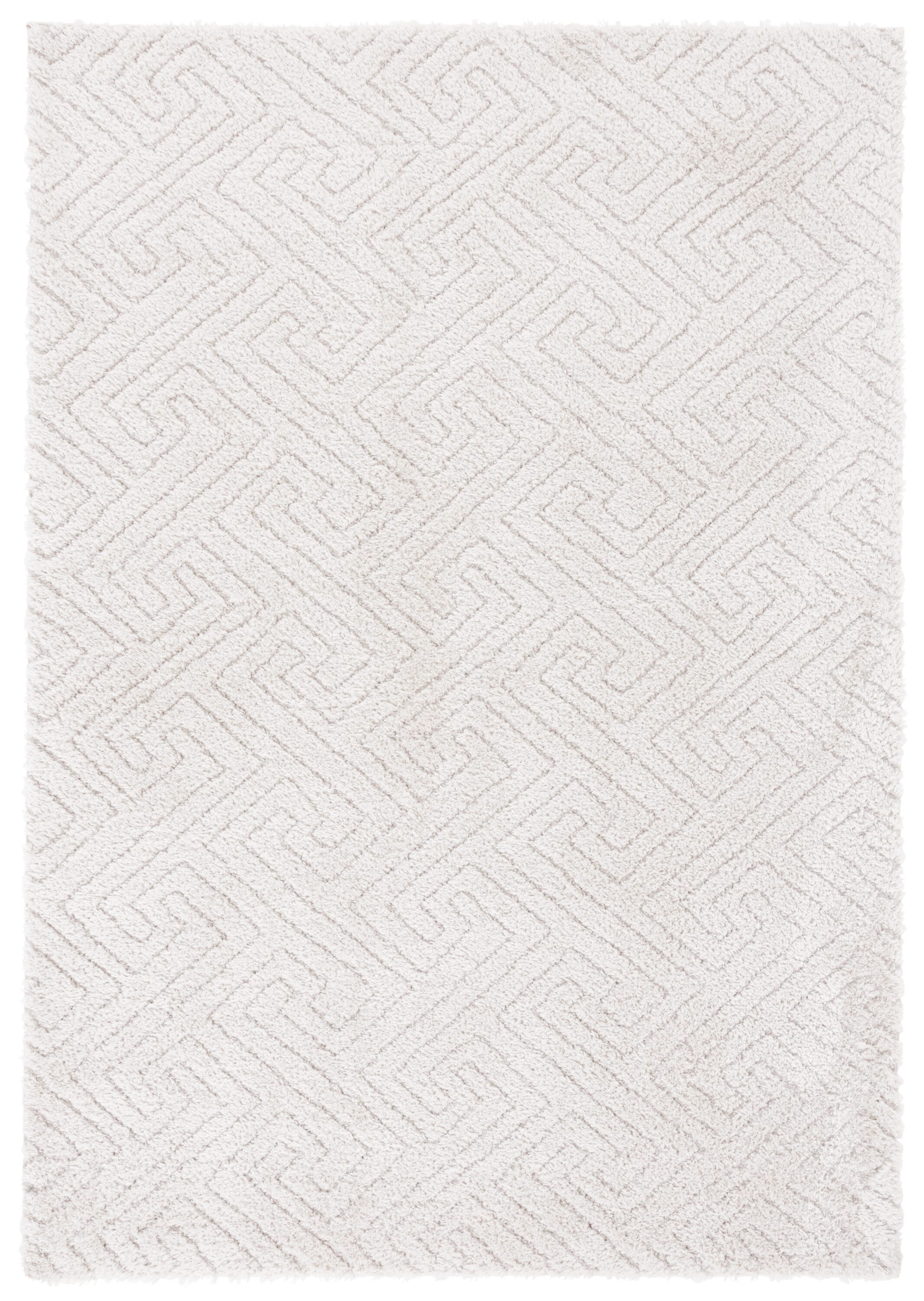 Safavieh THO652B-9 9 x 12 (ft) Loomed Polypropylene Ivory Rectangular Indoor Solid Mid-Century Modern Area rug