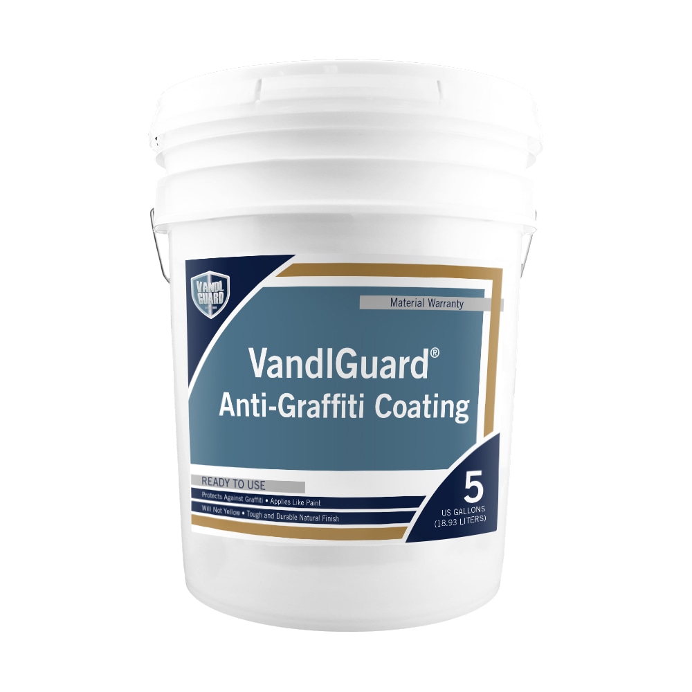 RainguardPro VandlGuard Single-Part Urethane Clear/Satin Transparent Water-based  Mildew Resistant Mold Resistant Sealer (1-Gallon) in the Waterproofers &  Sealers department at