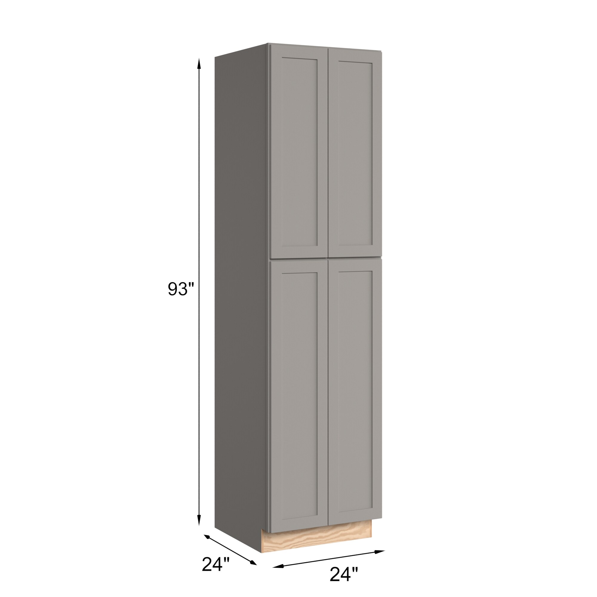 KraftMaid Momentum U242493.ET.SHG81 Cabinets-Kitchen - View #3