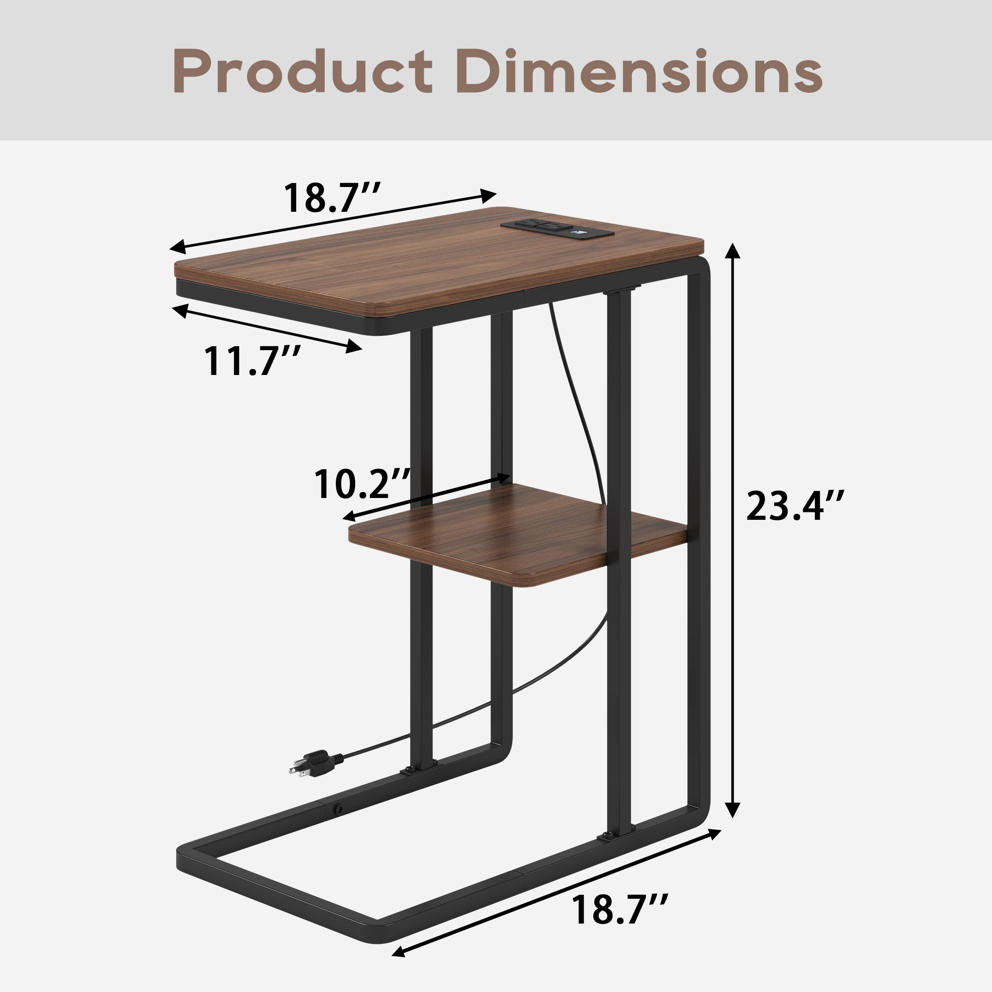 DELUXE LIVING N24001-18B End-Tables - View #11
