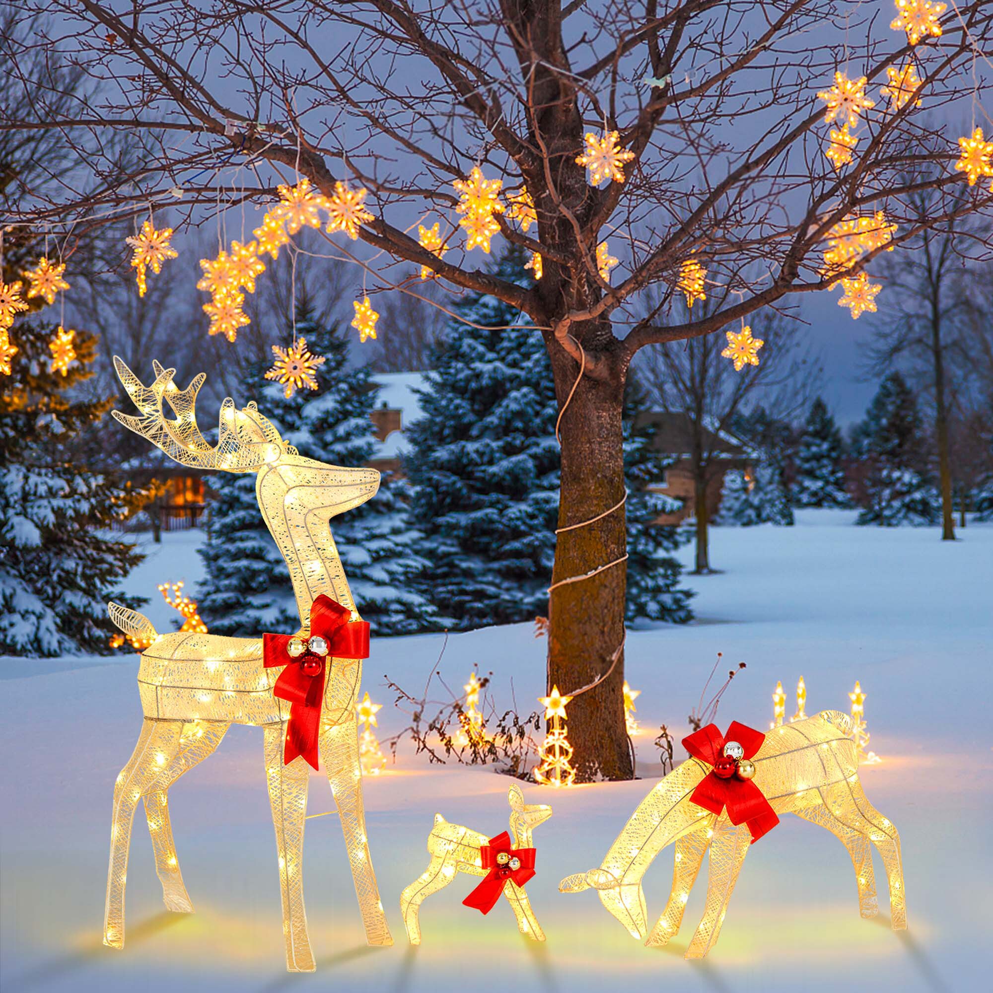 Costway LWS00718 Table-Christmas-Decorations - View #9