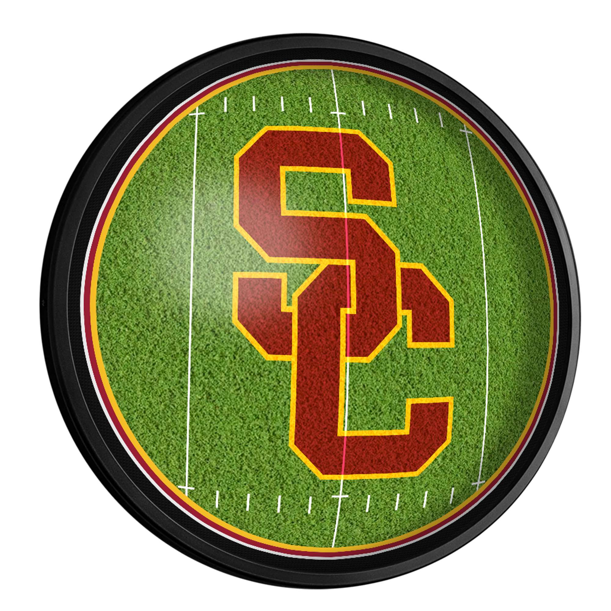 The Fan-Brand NCUSCT-130-22 USC Trojans Slimline Wall Lights 18-in Constant LED Game room Lighted Sign