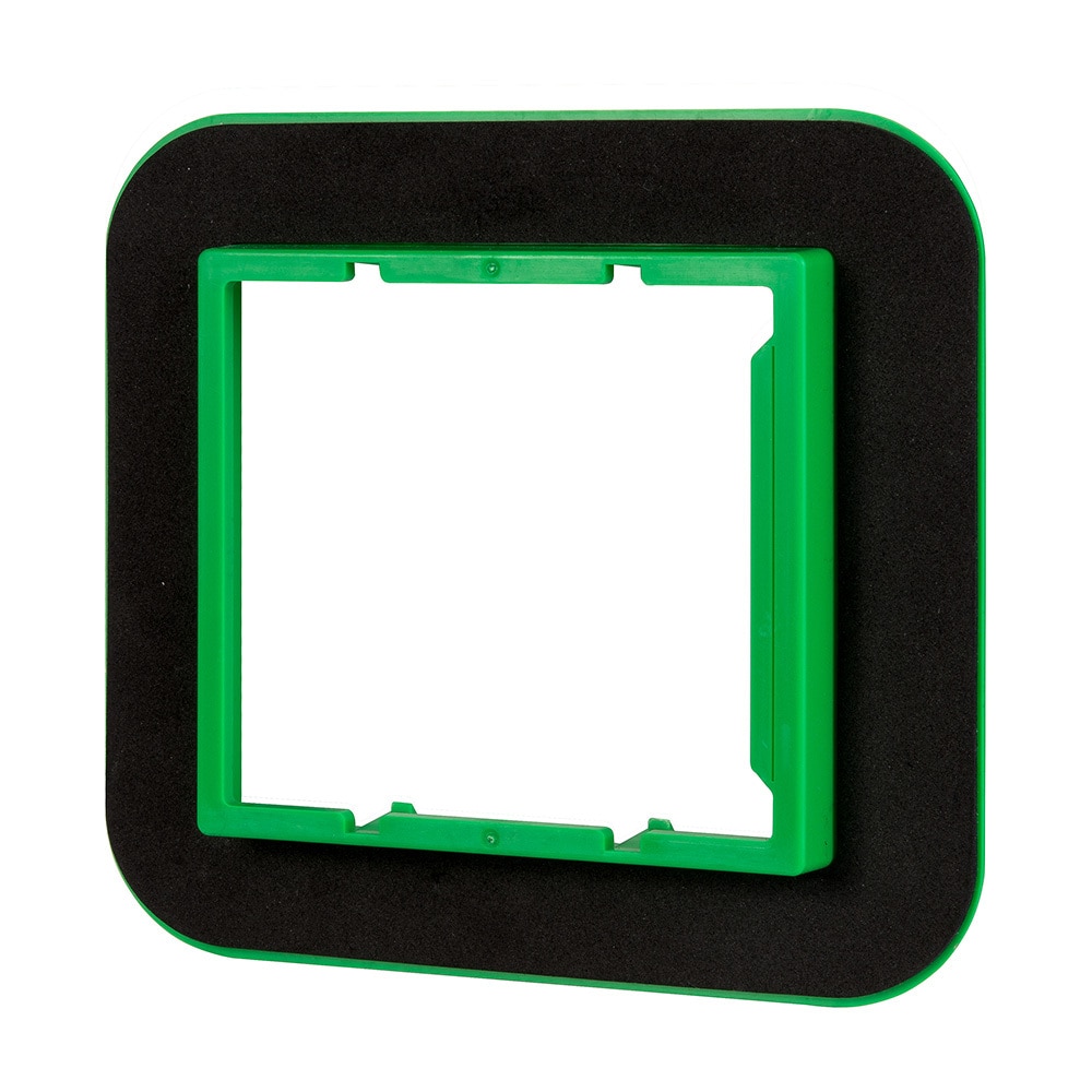 Madison Electric Products MDSK2G 2 -Gang Square Green Plastic