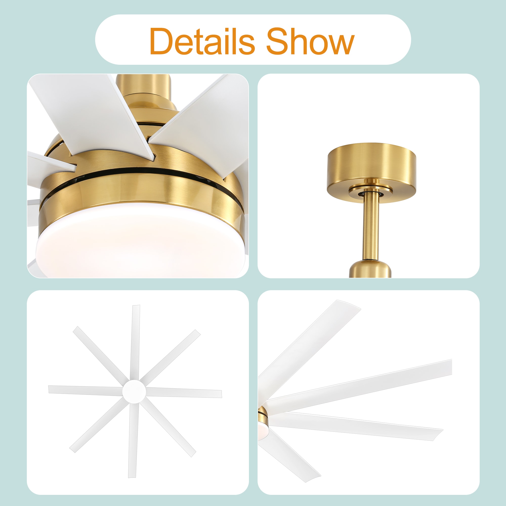 Breezary 27023-WH Ceiling-Fans - View #7