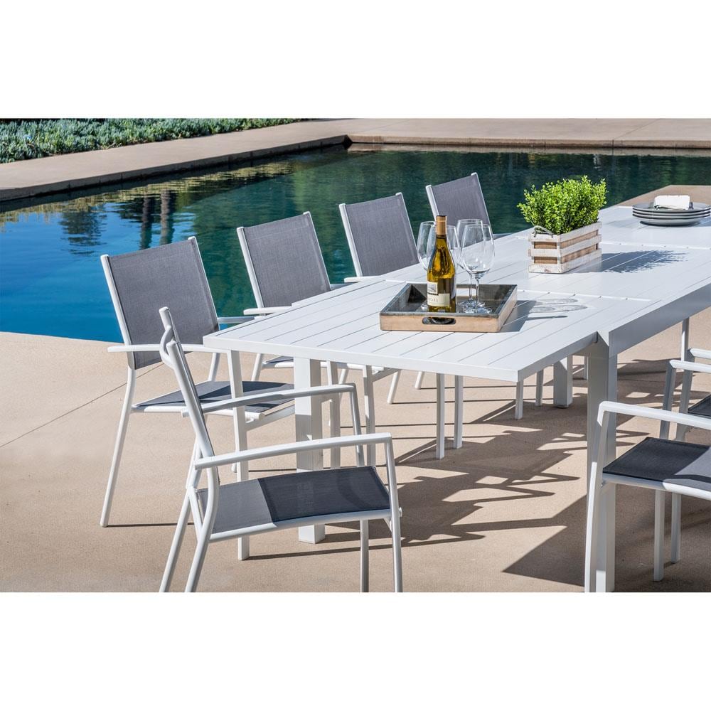 Mod Furniture HARPDN11PC-WHT Patio-Dining-Sets - View #11