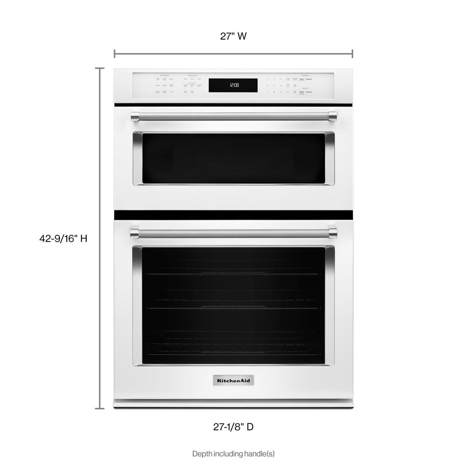 KitchenAid 27 5.7 Cu. Ft. Electric Oven/Microwave Combo Wall Oven