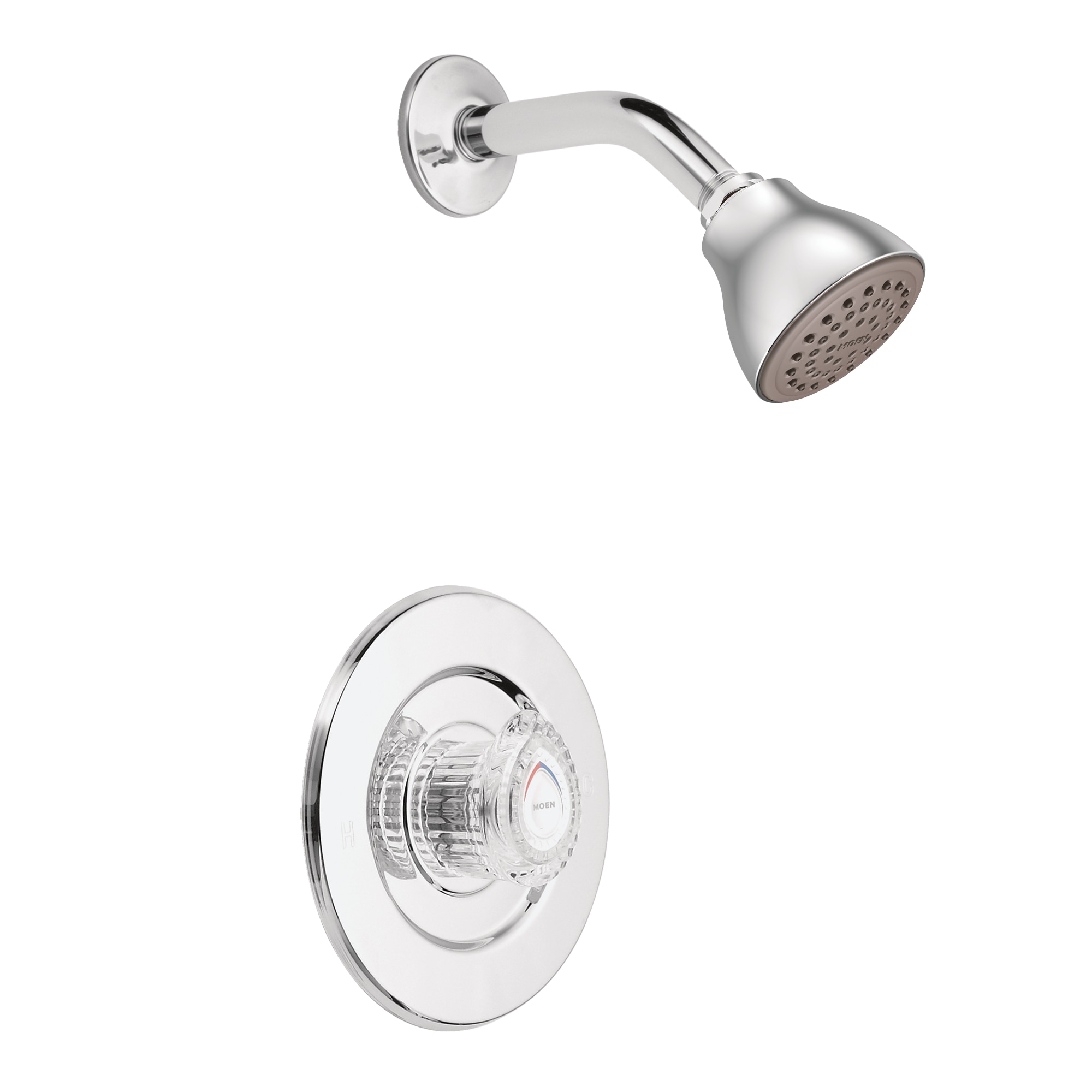 Moen T473EP Chateau Chrome 1-handle Single function 2.5-in Round Shower Faucet