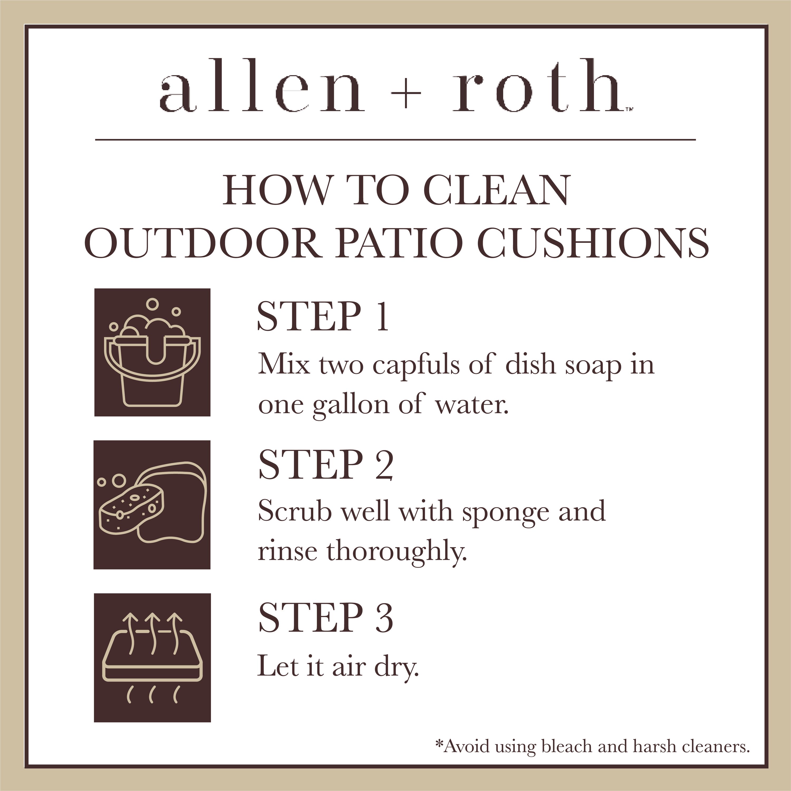 allen + roth 100219109 Patio-Furniture-Cushions - View #3