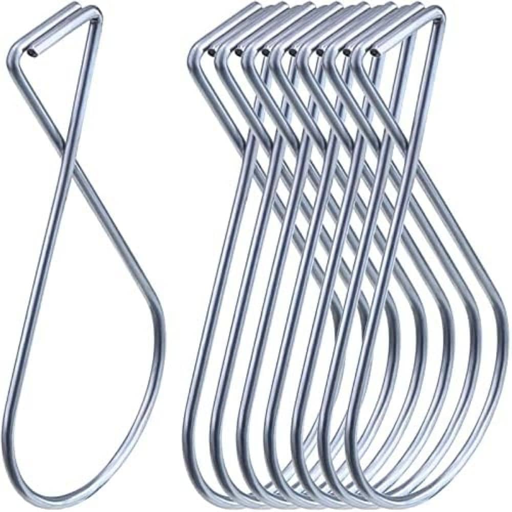 Etokfoks EFT1003C067 30 Pack Ceiling Hooks for T-Bar Grid Heavy Duty Clips to Hang Lights Plants Decor in Office Home Store Classroom Wedding