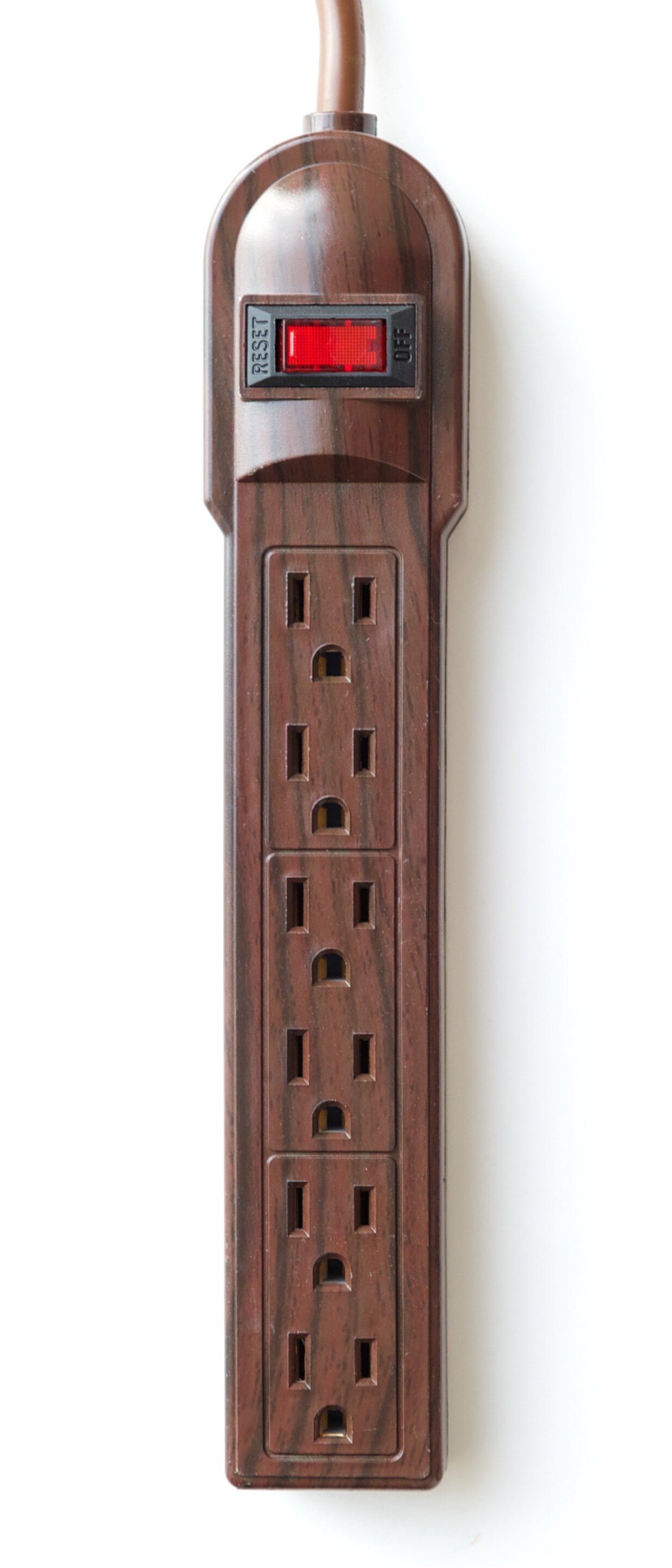 Invisiplug DO003 6-Outlet 450 Joules Surge Protector