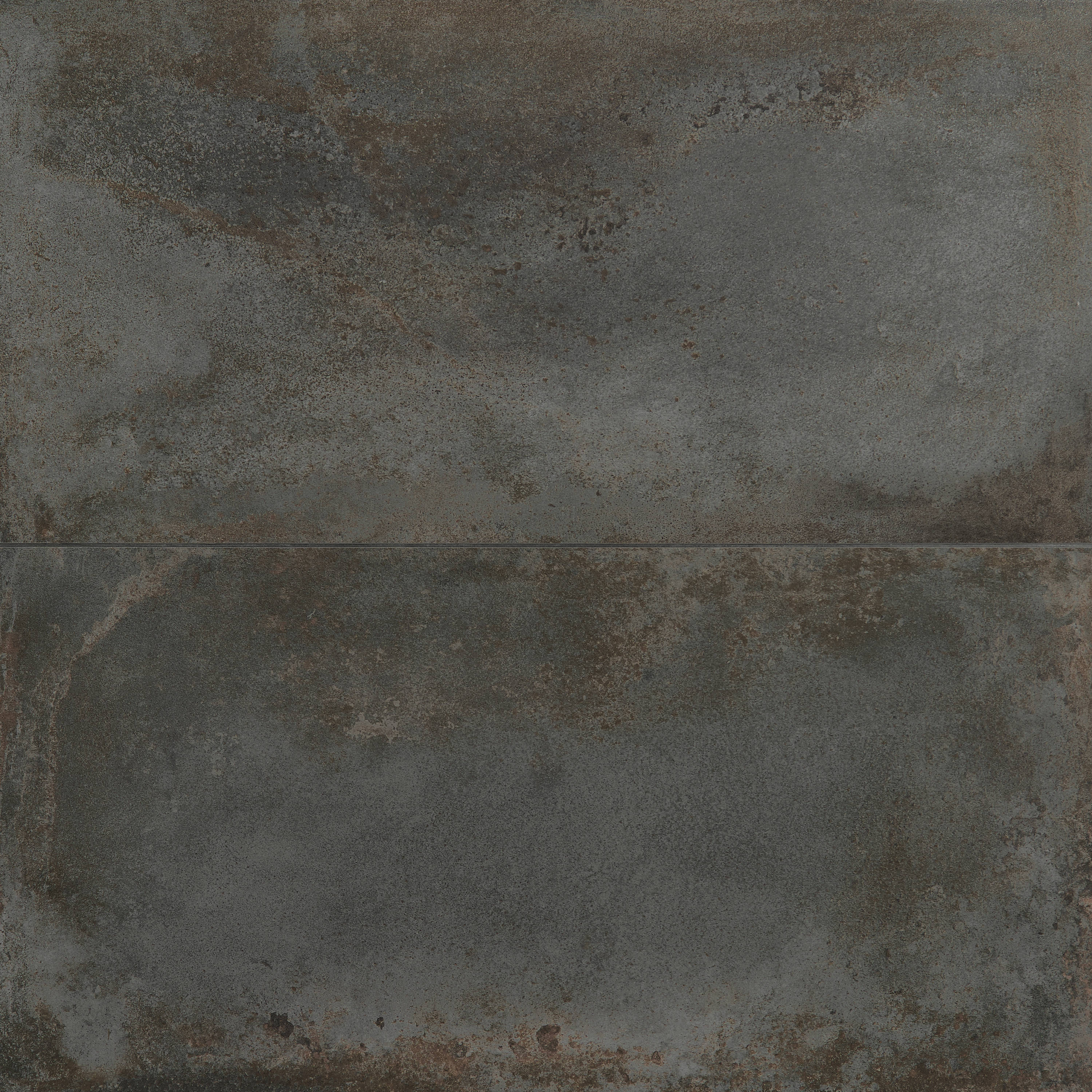 Artmore Tile EXT3RD107587 Angela Harris Santa Clara Graphite 12-in x 24-in Polished Porcelain Cement look Large format Floor and Wall Tile ( 11.62-sq ft Carton )
