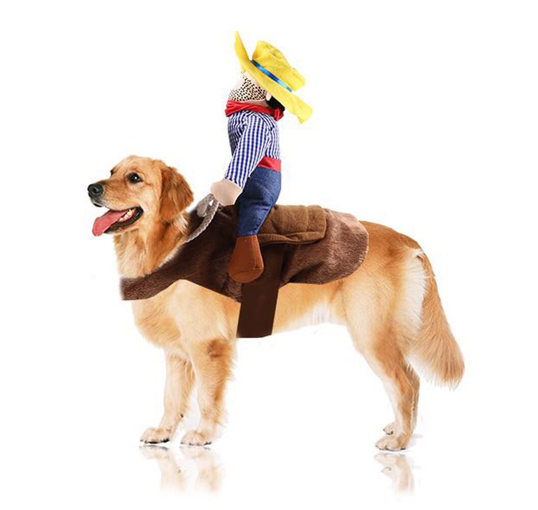 Pet Life X-small Polyester Cowboy Costume Dog/Cat Costume in the Costumes at Lowes.com