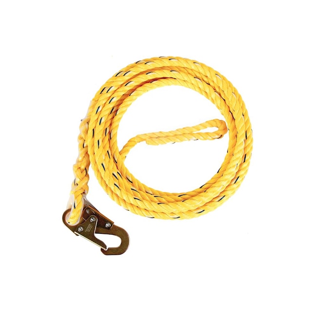 Guardian Fall Protection Heavy Duty Poly Rope with Integral Snap