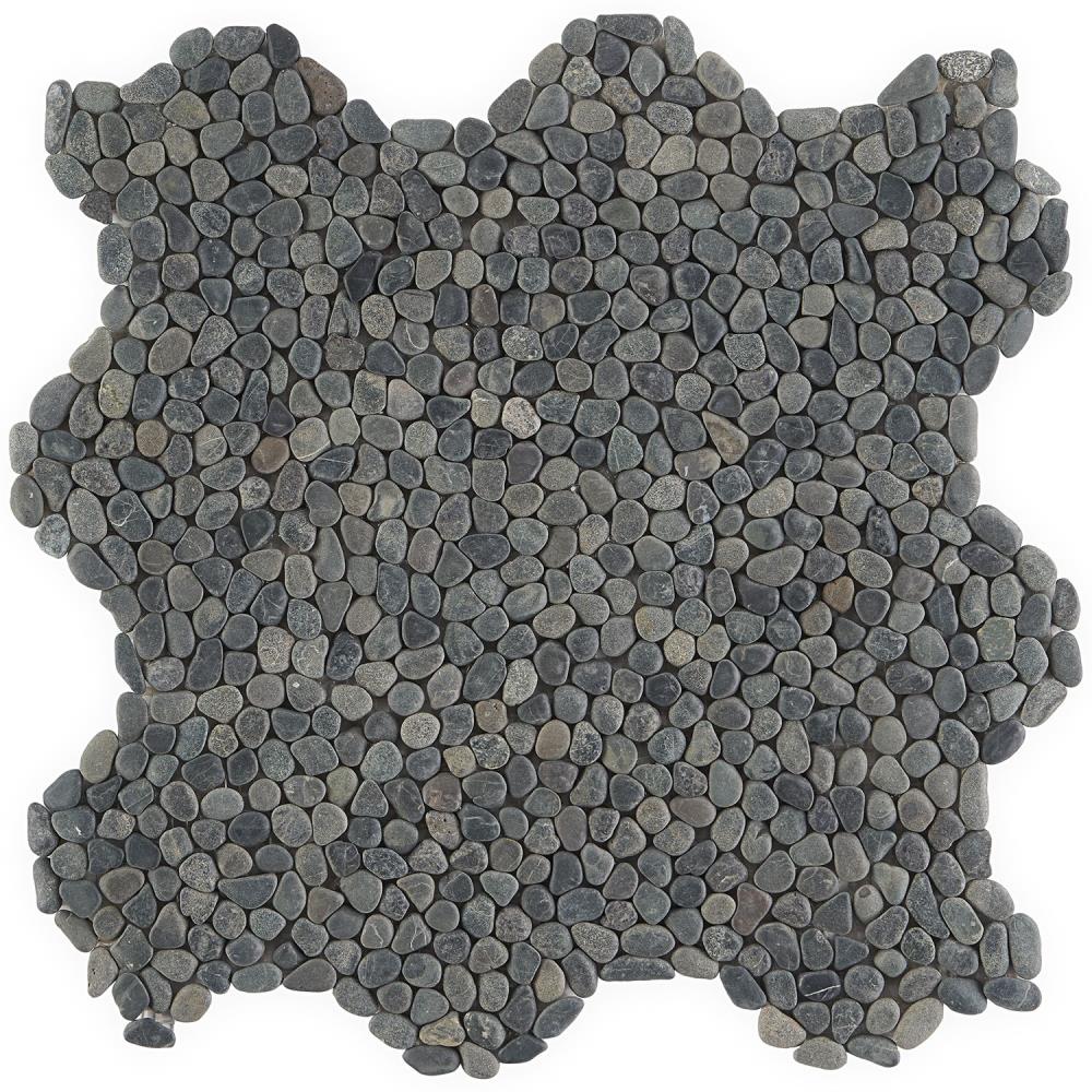 Artmore Tile EXT3RD105030 Sample - Landscape Lava 3-in x 6-in Natural Glass/Metal/Stone Wall Tile