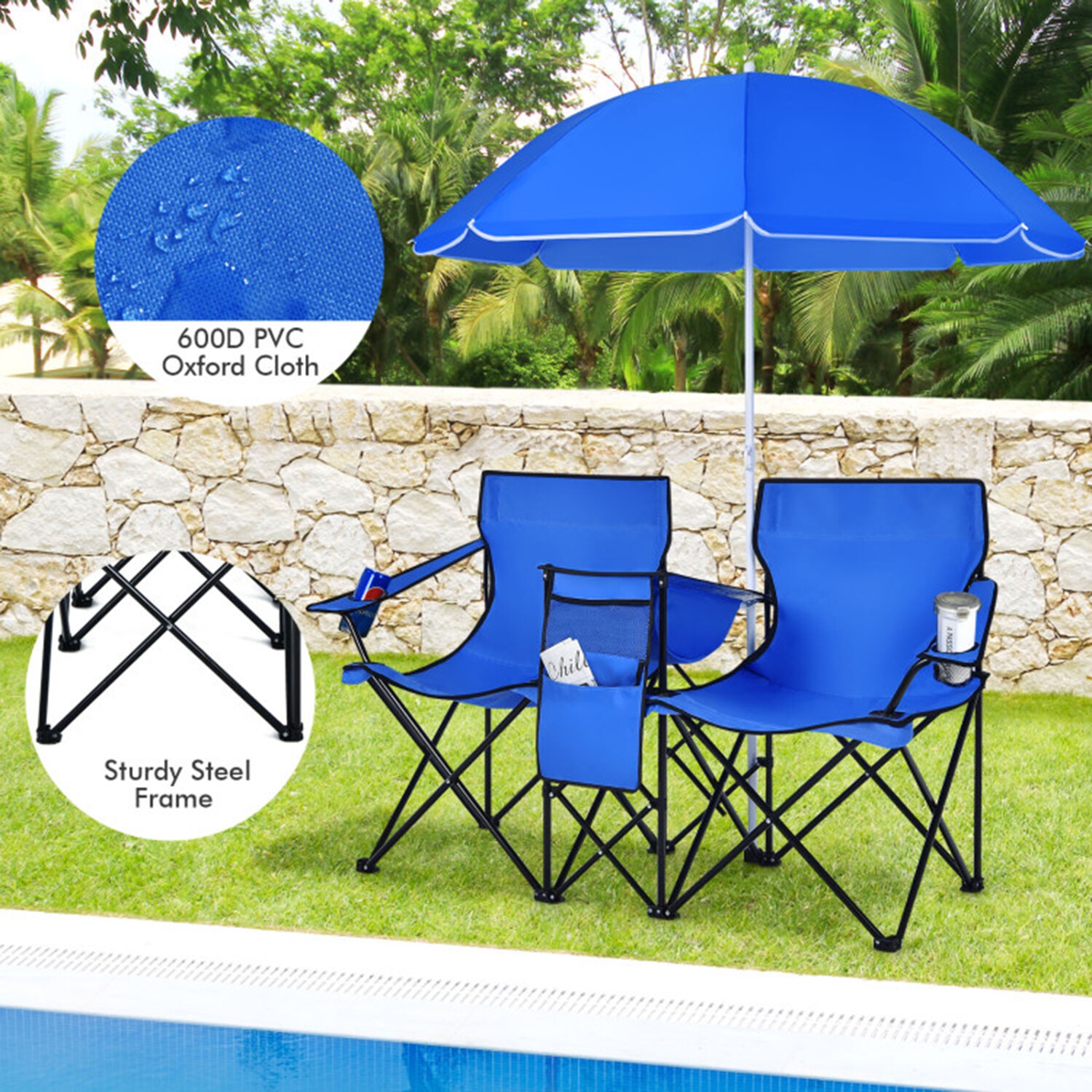 Mondawe MO-NP11642BL Beach-Camping-Chairs - View #4