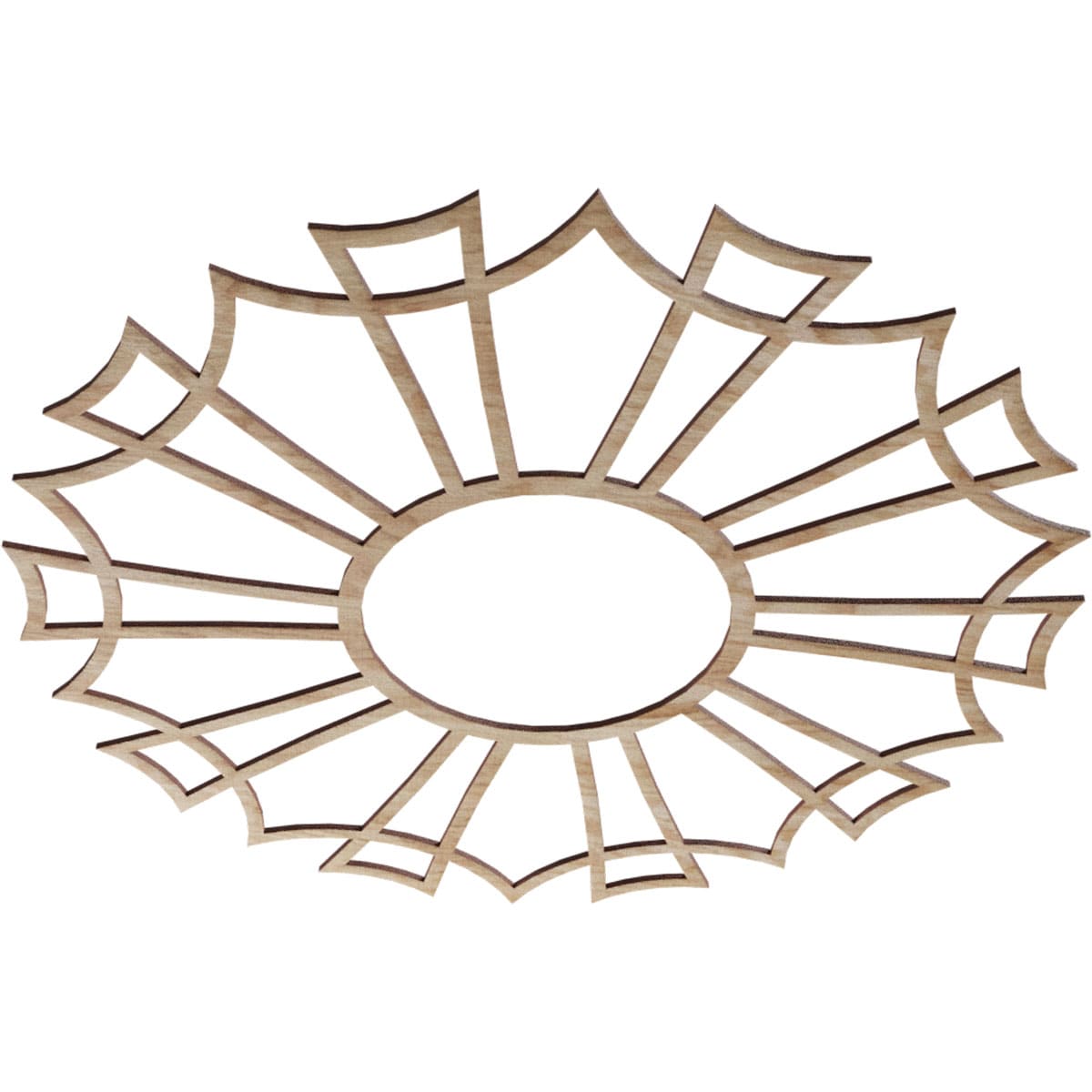 Ekena Millwork CMWP30X30X0250AURO Ceiling-Medallions - View #2