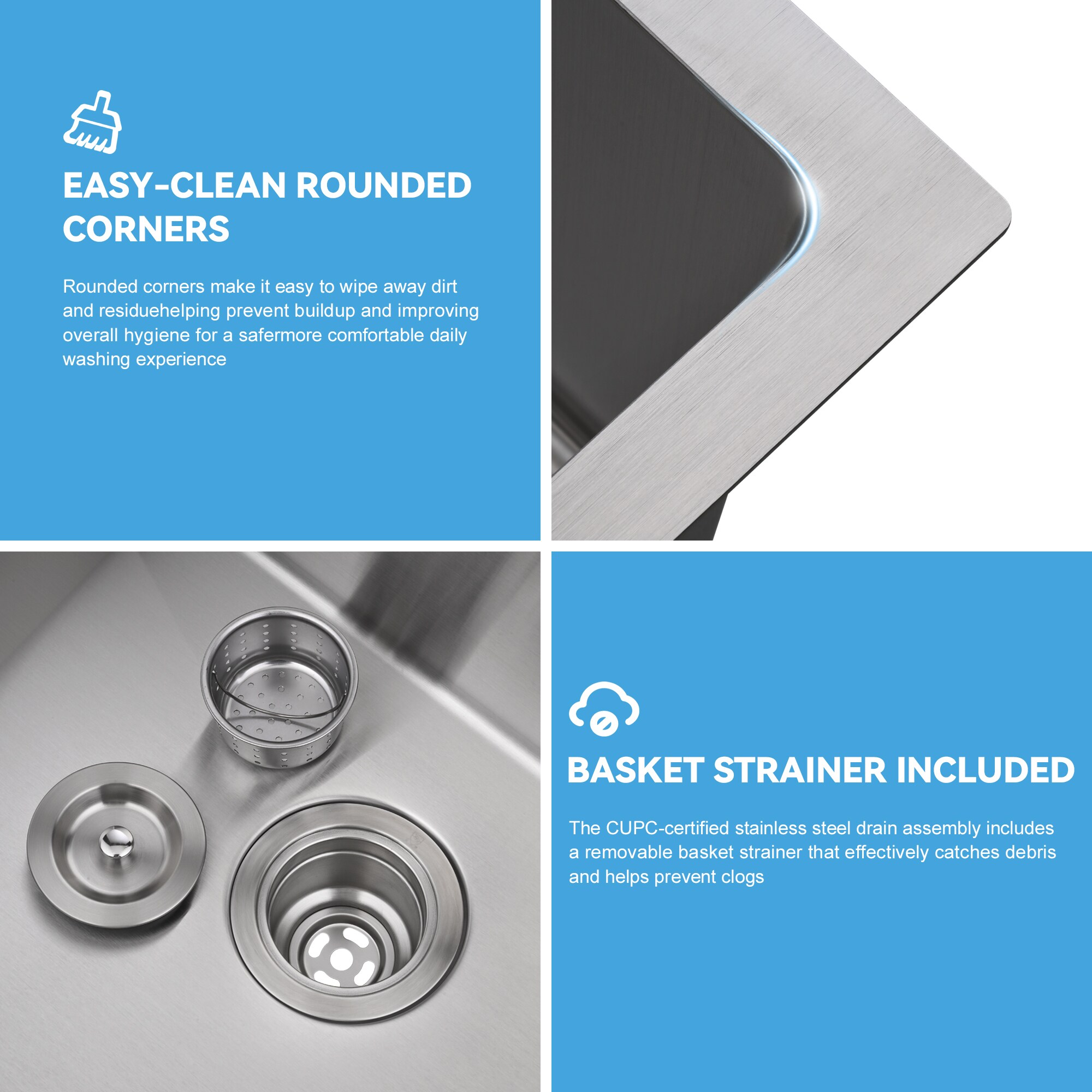 Trivework AQKS01-BR-231908-DZ Kitchen-Sinks - View #5