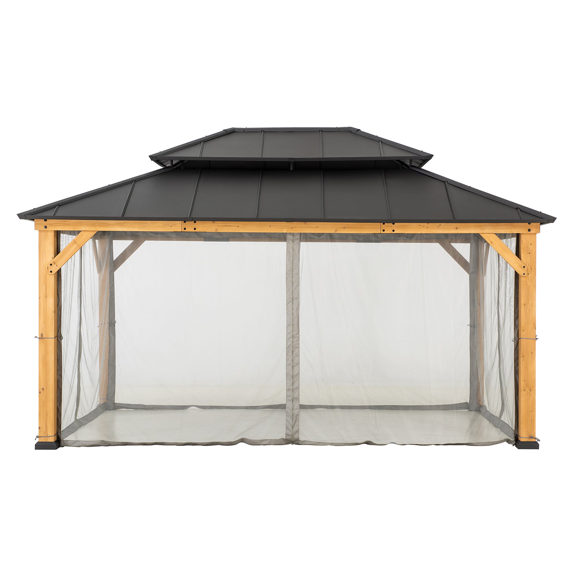 Sunjoy A102032660 Wood-Resin-Gazebos - View #8