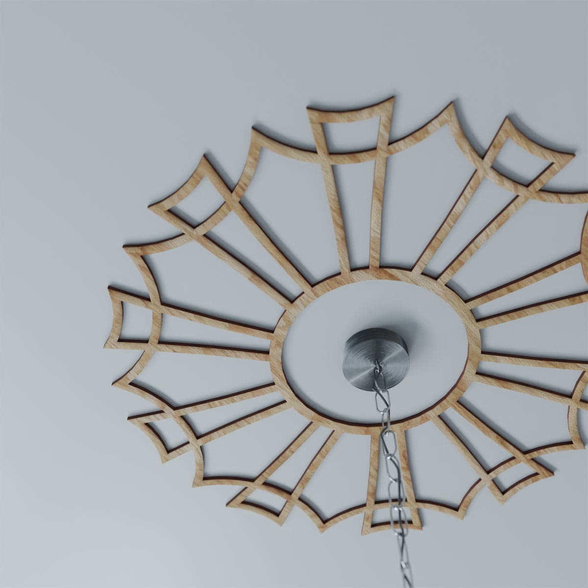 Ekena Millwork CMWP32X32X0250AURO Ceiling-Medallions - View #10