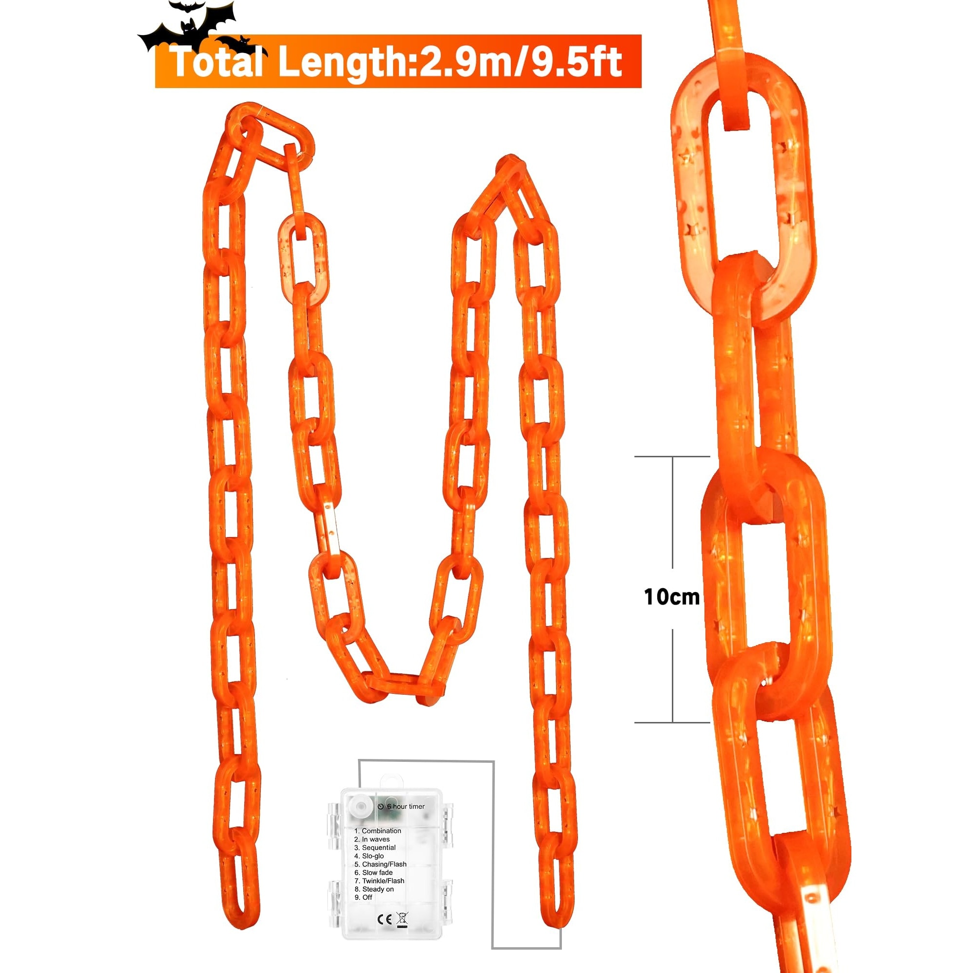 Numhew NHLYNN31525 Halloween-String-Lights - View #5