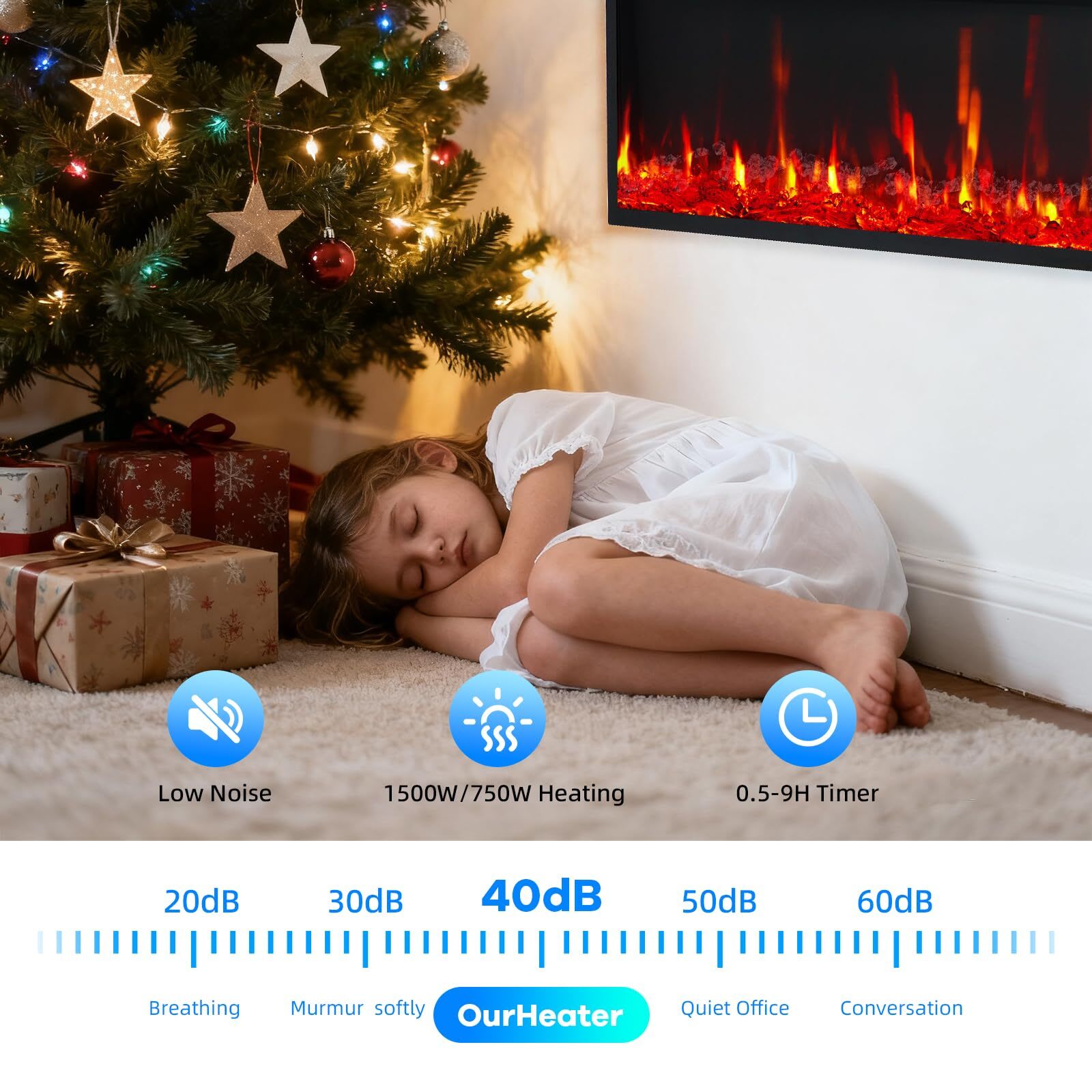 Qeetex VGX-PHK-34W54ERV Electric-Fireplaces - View #2