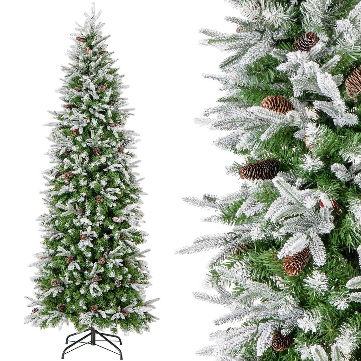 Costway HCST03160 Artificial-Christmas-Trees - View #9