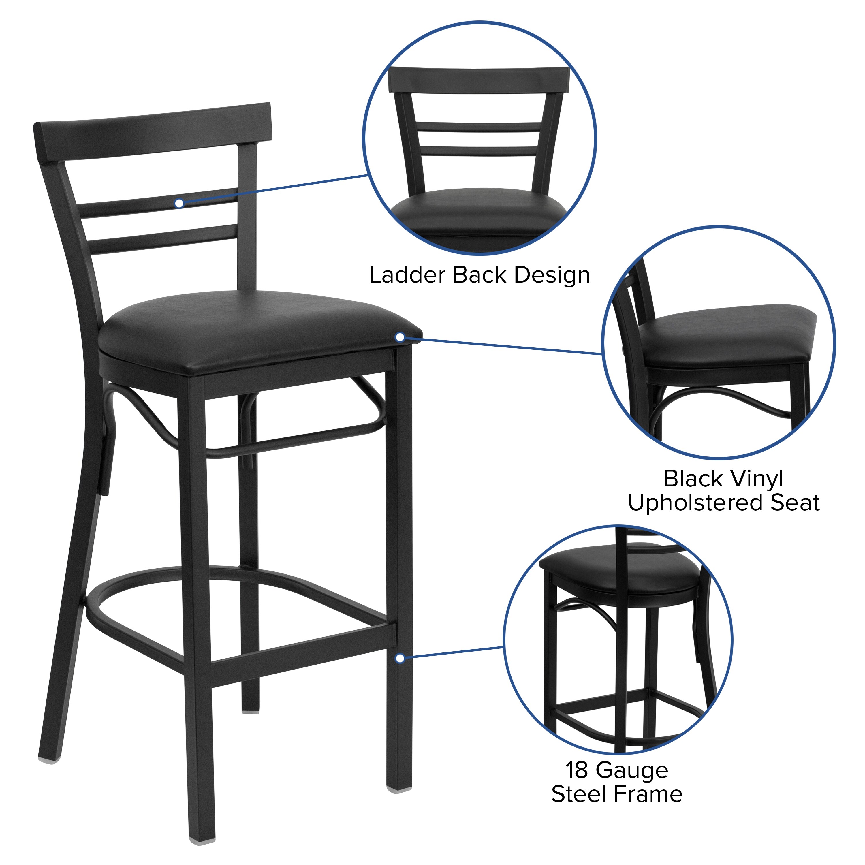 Emma + Oliver 889142462873 stools - View #3