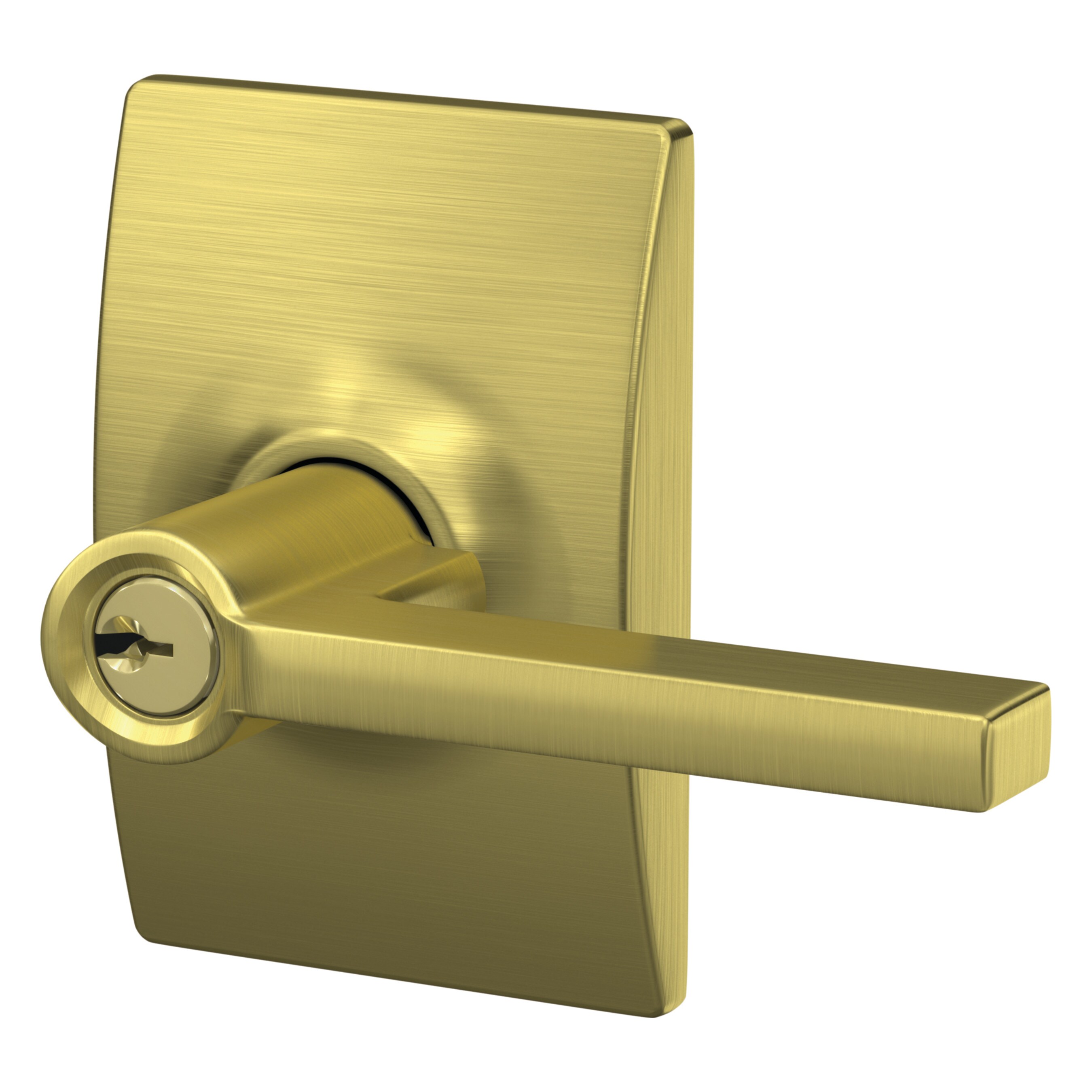 Schlage F51A LAT 608 CEN Door-Handles - View #9