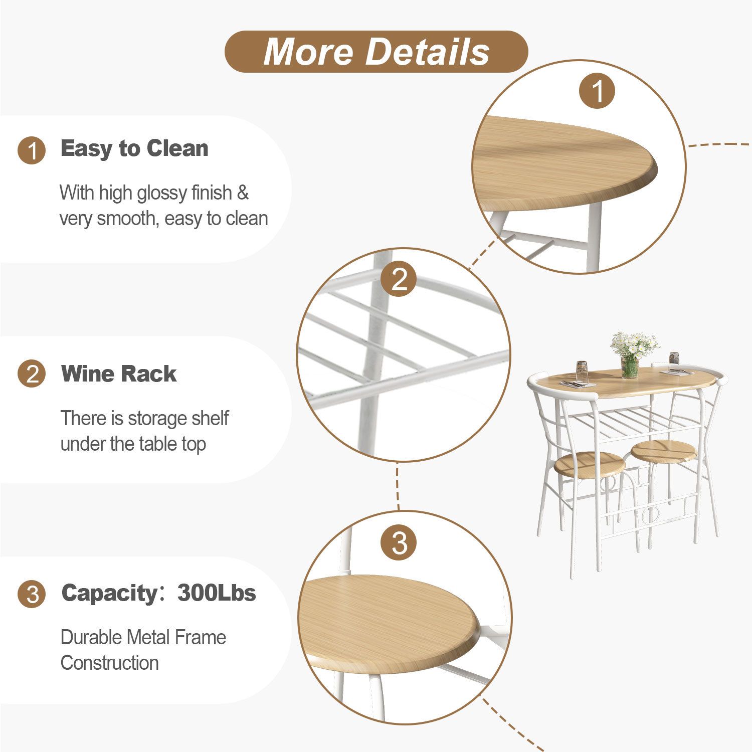 JASMODER W50167811 Dining-Sets - View #6
