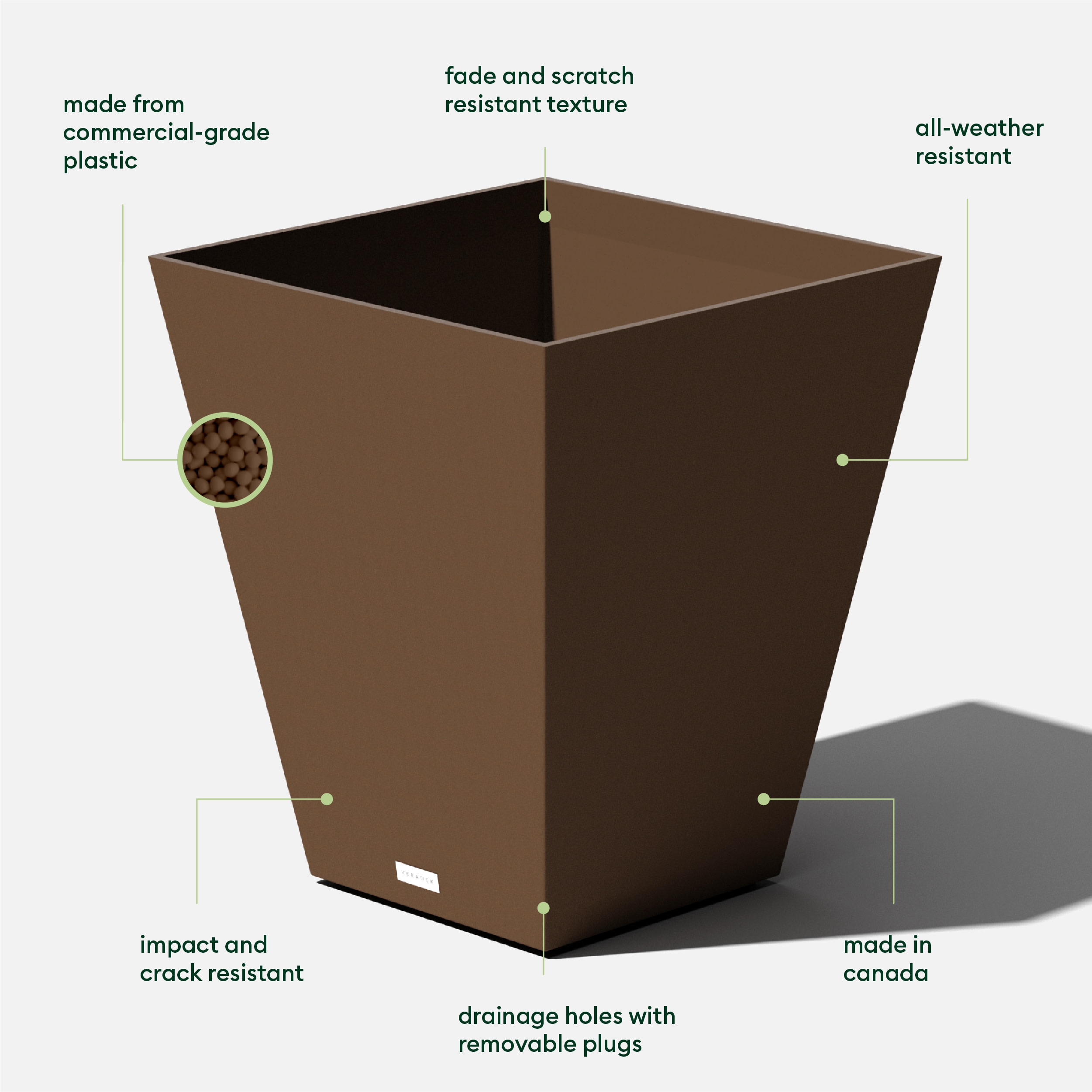 Veradek NBV22E Planter-Window-Box - View #2