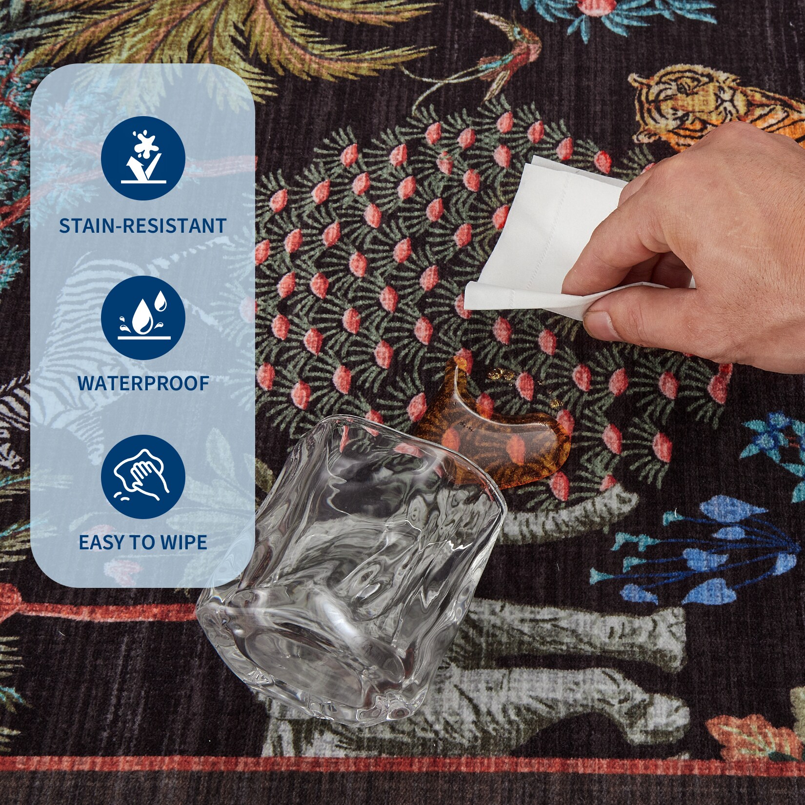 Qeetex LSN-PHK-34TRKGLS rugs - View #8