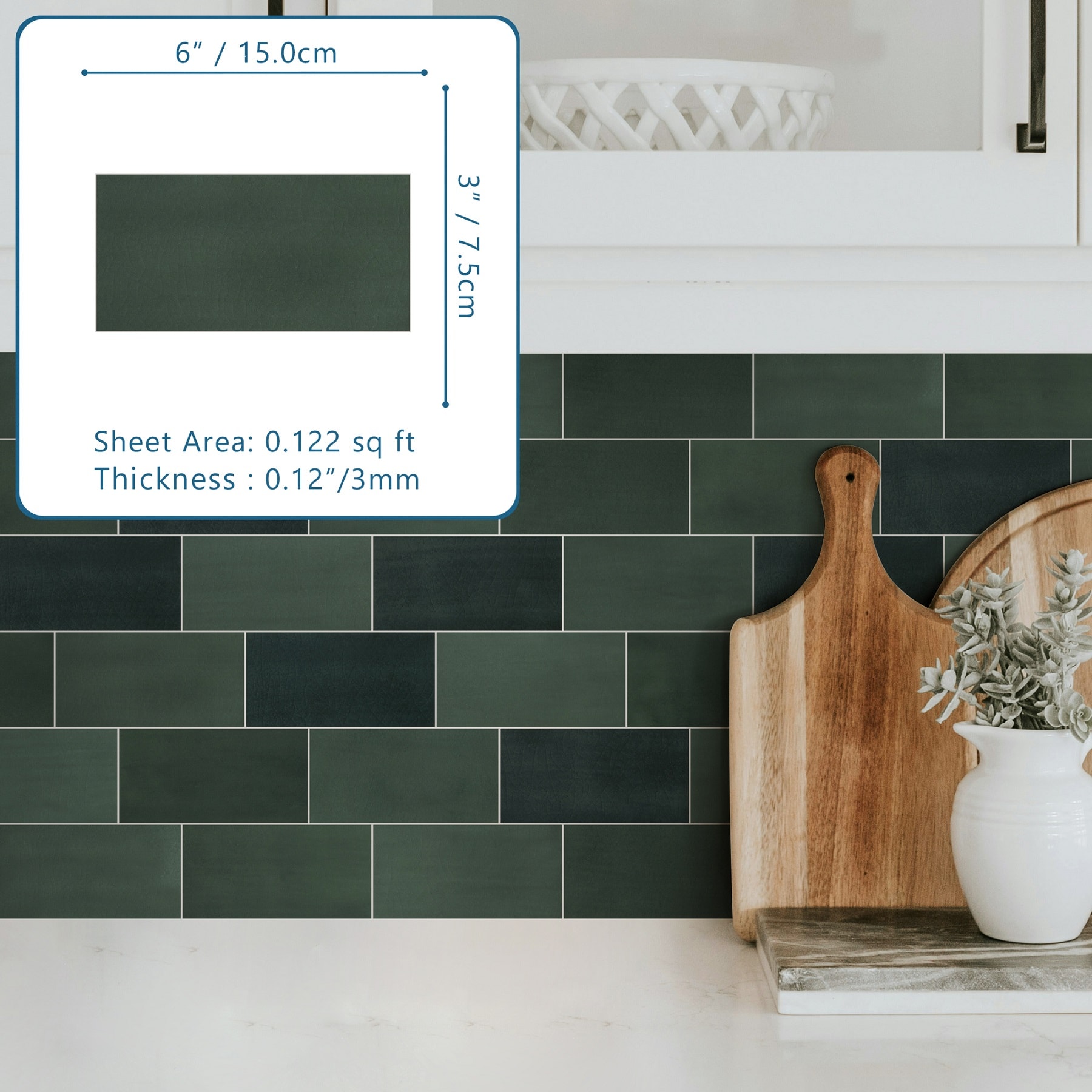 SUNWINGS STP-BLK-10 Ceramic-Tile - View #7