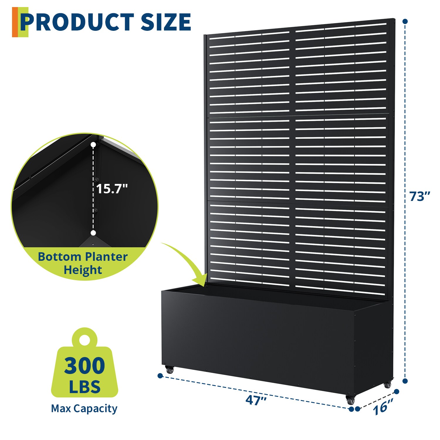 Garvee OBB66-138 Outdoor-Privacy-Screen - View #2