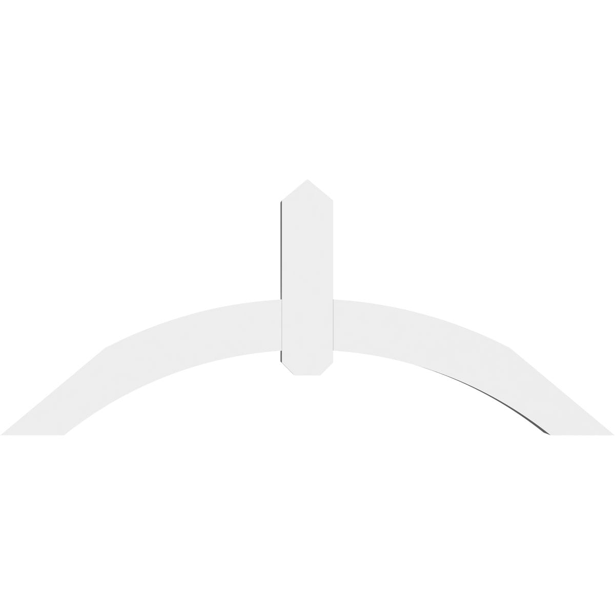 Ekena Millwork GBP048X20X0404ARC00 Exterior-Brackets-Braces - View #2