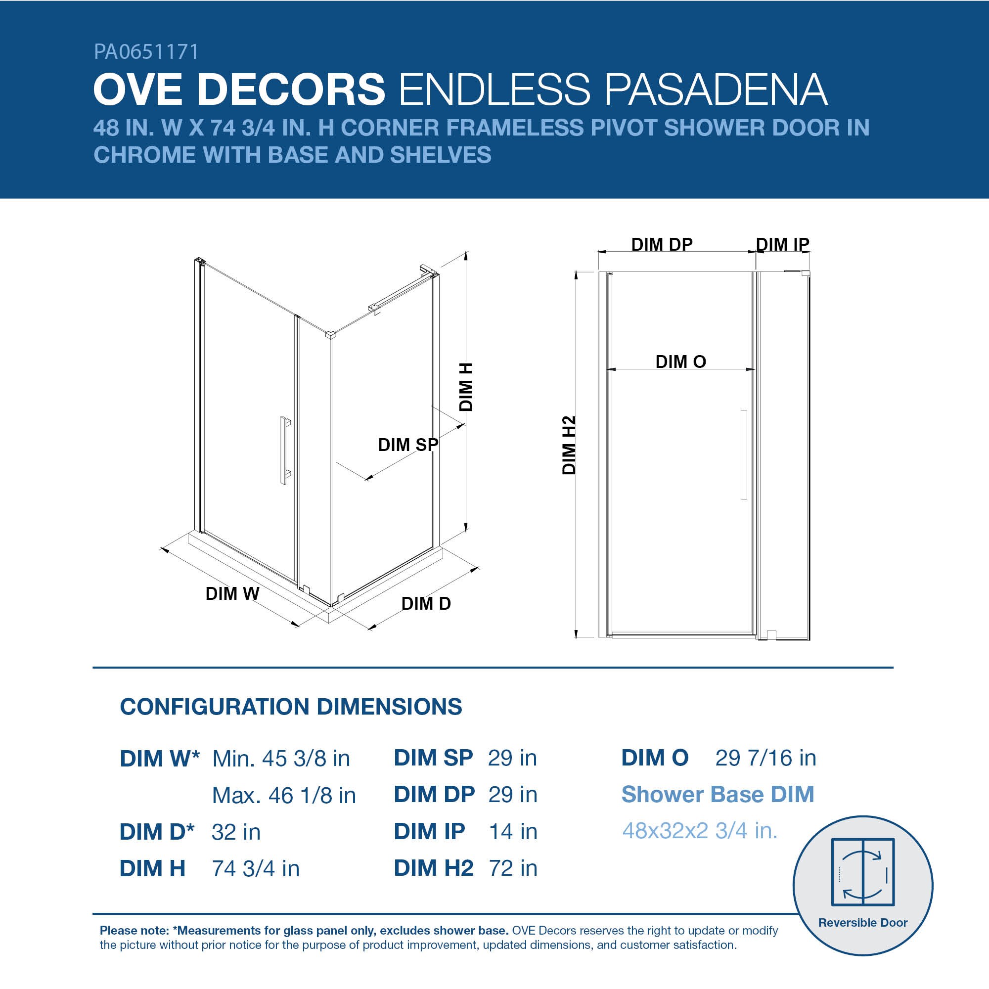 OVE Decors 828796066983 Alcove-Shower-Kit - View #2