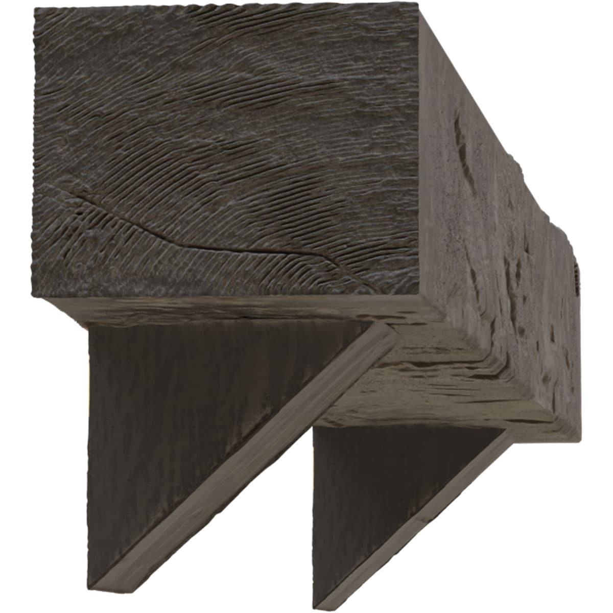 Ekena Millwork MANUHH08X10X36BKAC Mantel-Shelves - View #4