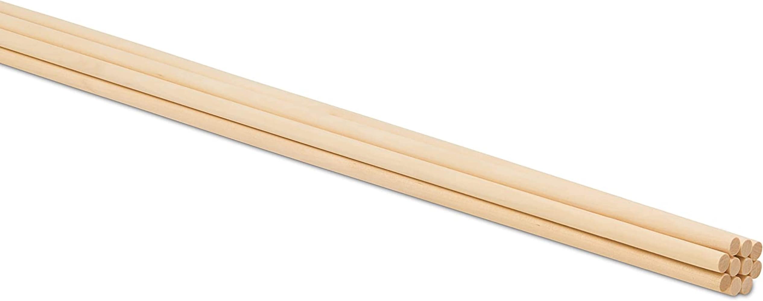 Woodpeckers Crafts Dowel Rods Wood Sticks- 5/16 X 36 In.- 25-Pieces in the  Craft Supplies department at