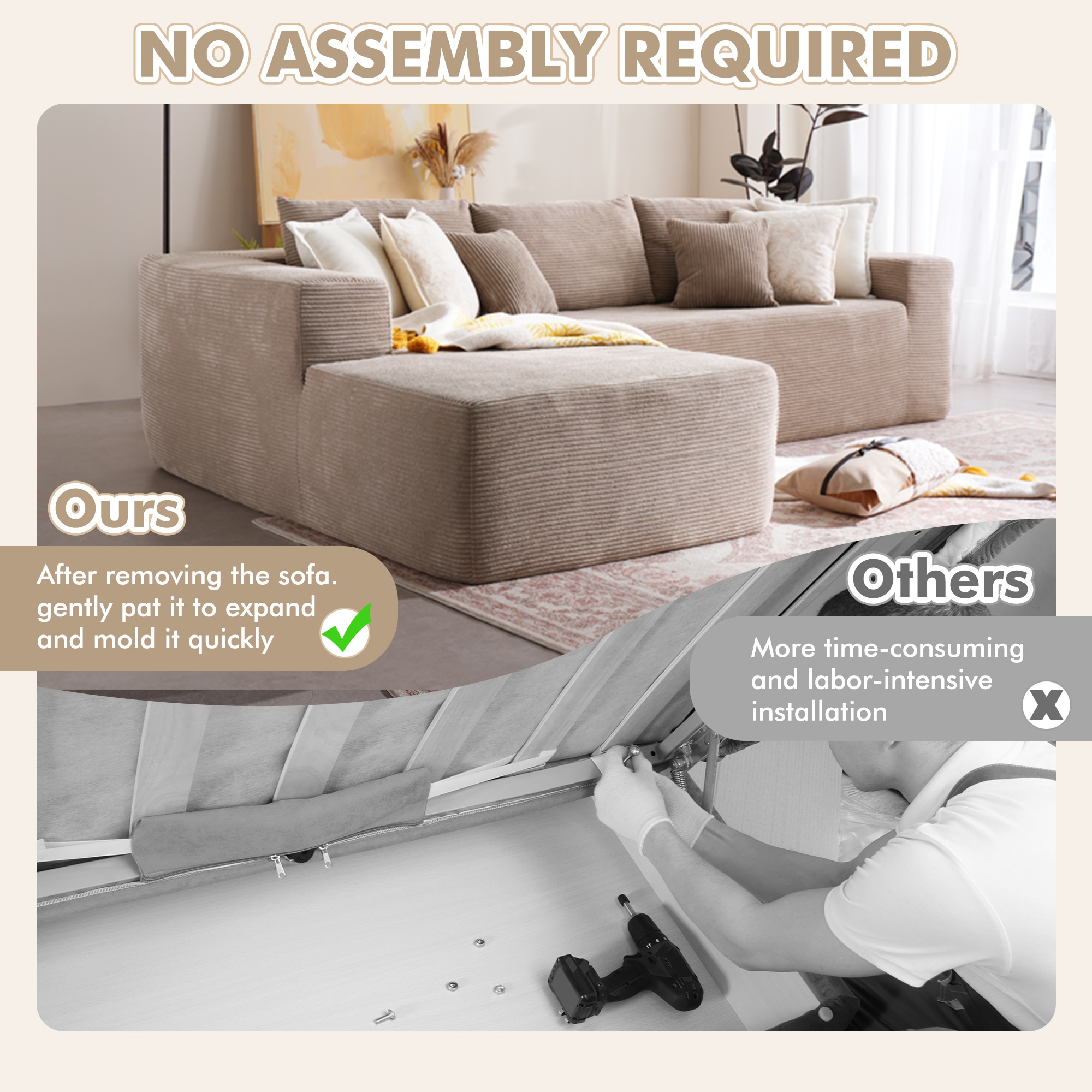 weaxty HMB2V800L Sofas-Loveseats - View #3