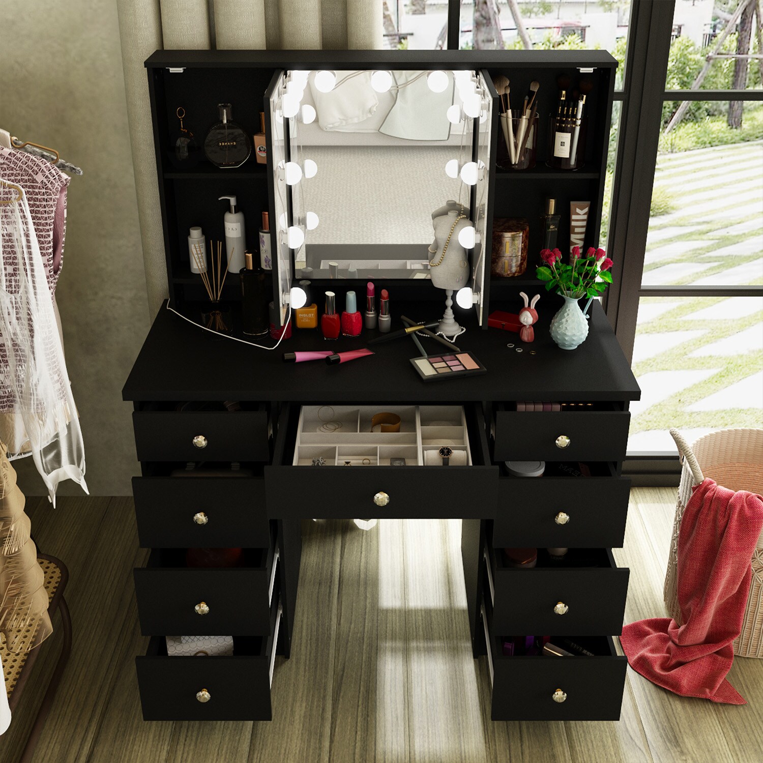 FUFU&GAGA KF210213-06 Bedroom-Vanities - View #2