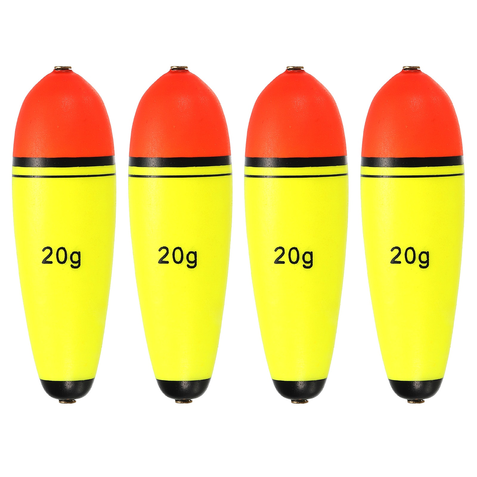 PATIKIL 0.7oz Fishing Slip Bobbers 4pcs EVA Fishing Float for Sea ...