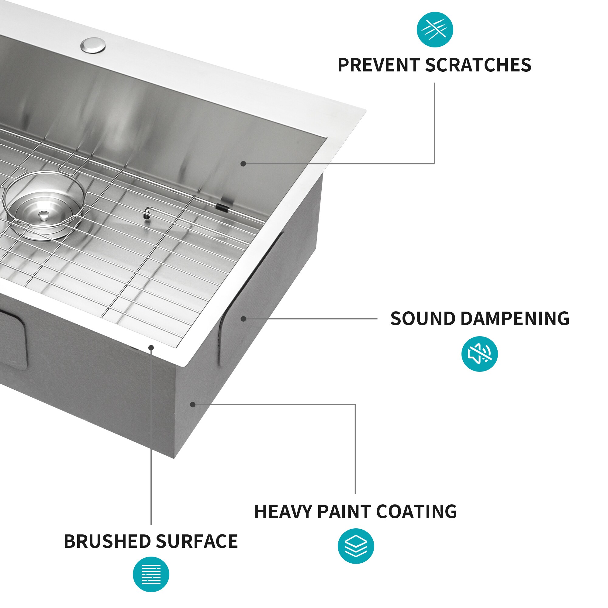 Dimakai DI-LO713023P Kitchen-Sinks - View #7