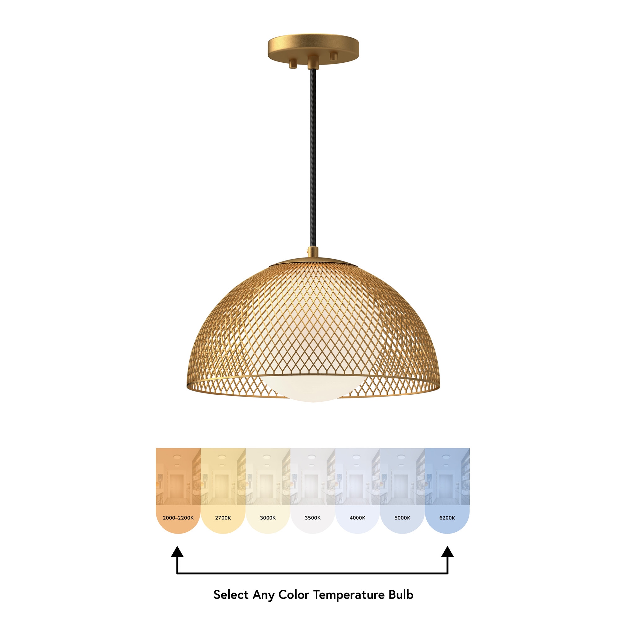 Kuzco Lighting PD402513GDOP Pendant-Lights - View #3