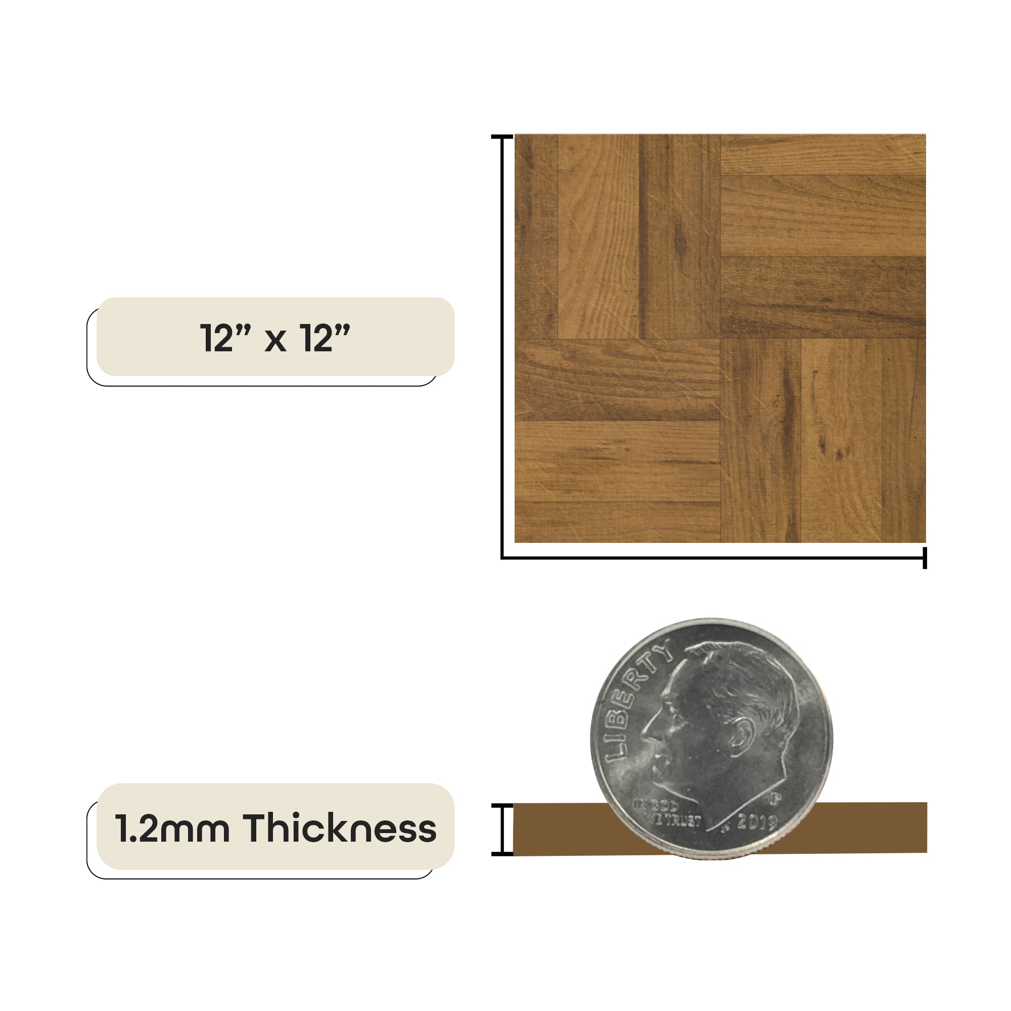 Achim FTVWD22545 Vinyl-Tiles - View #7